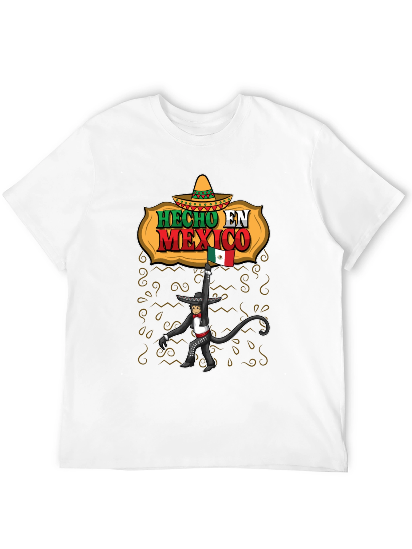 Hecho en Mexico Monkey T-Shirt