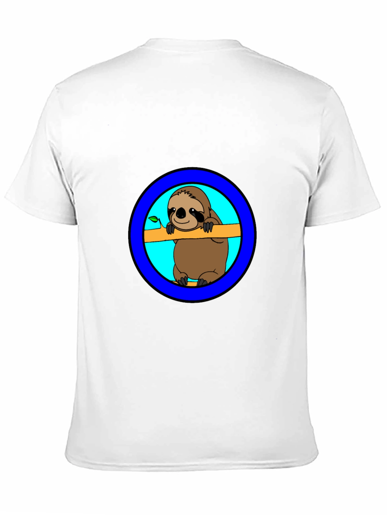 Sloth Graphic Print T-Shirt