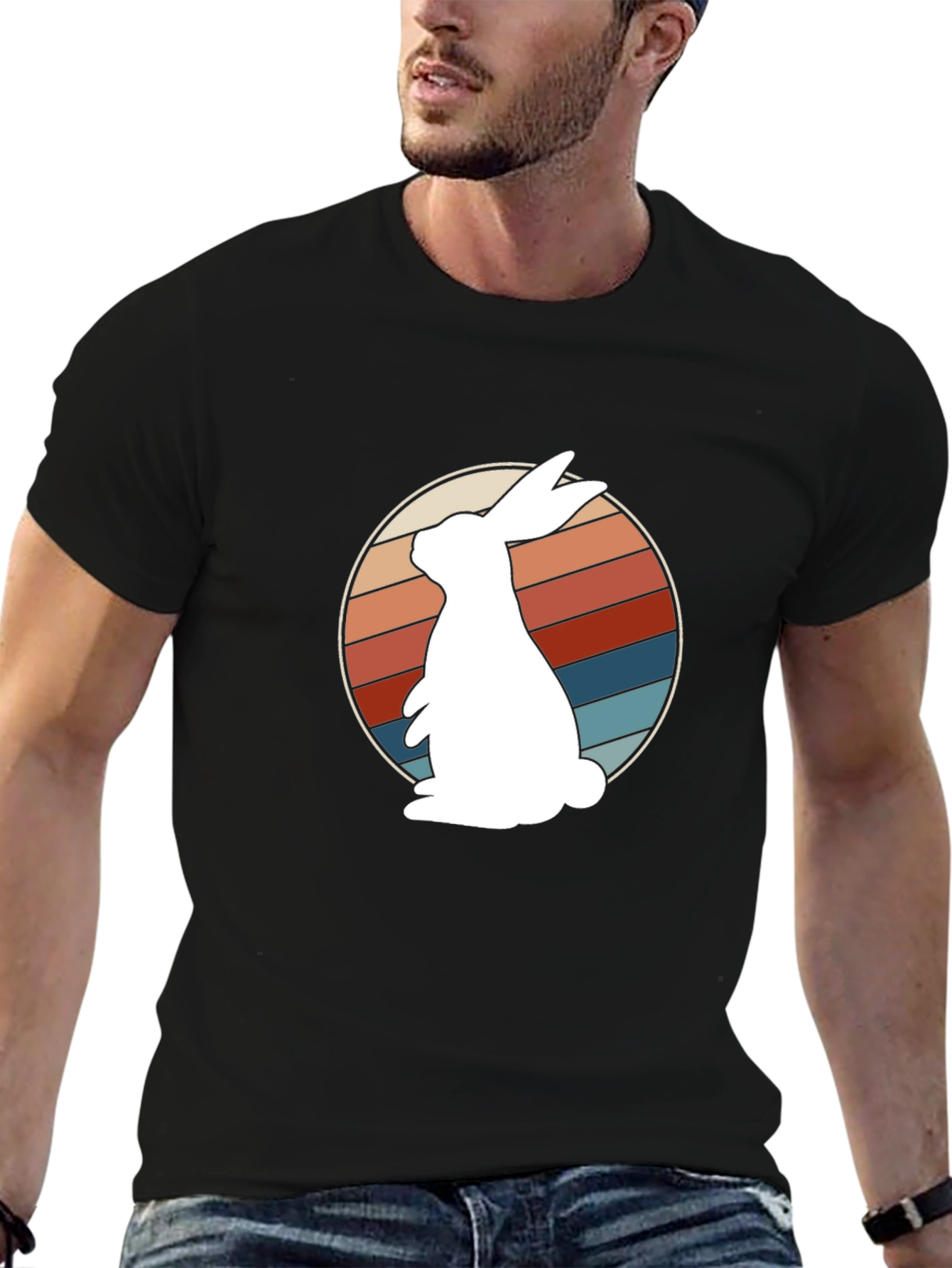 Retro Rabbit Graphic Tee