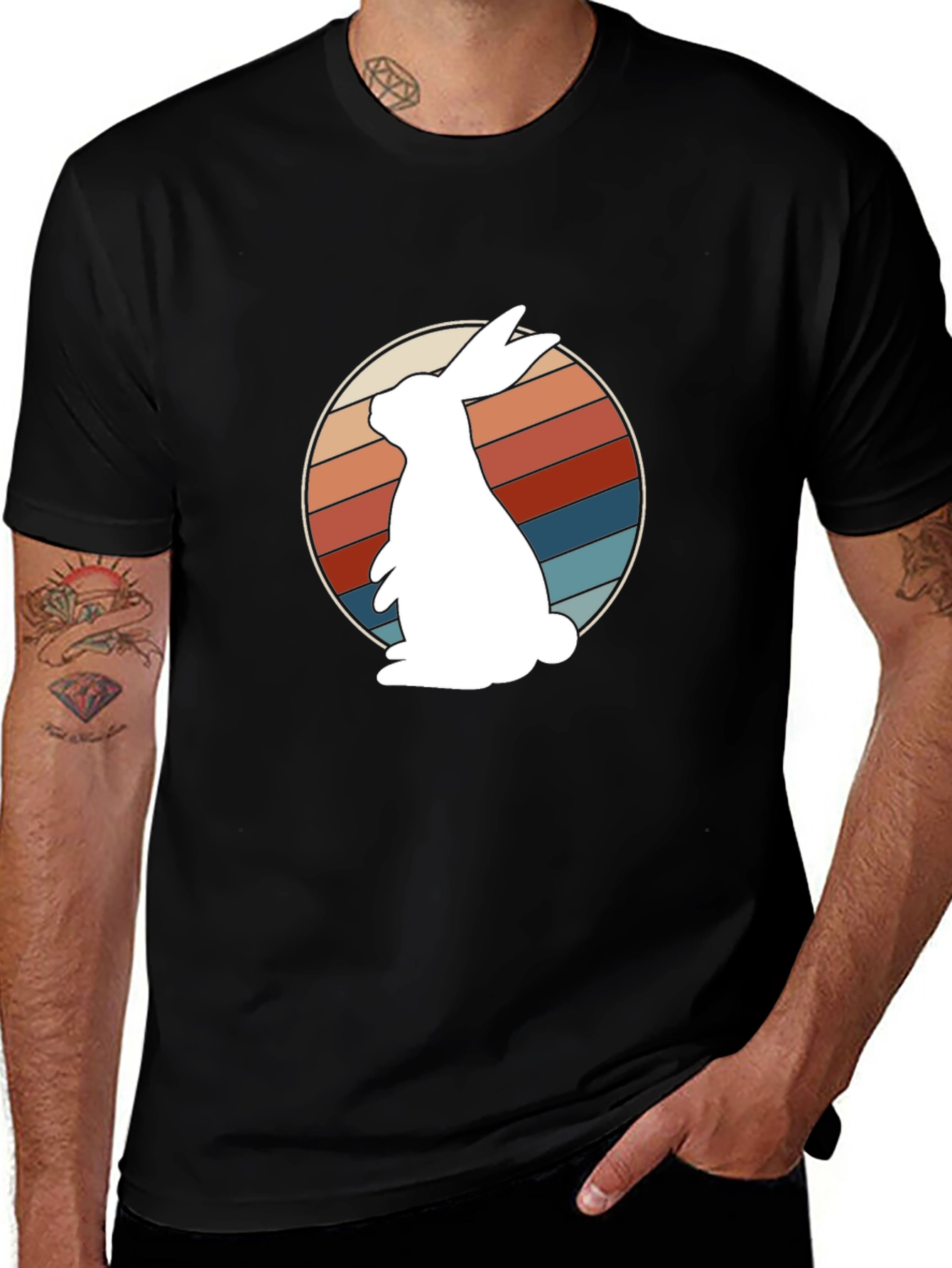 Retro Rabbit Graphic Tee