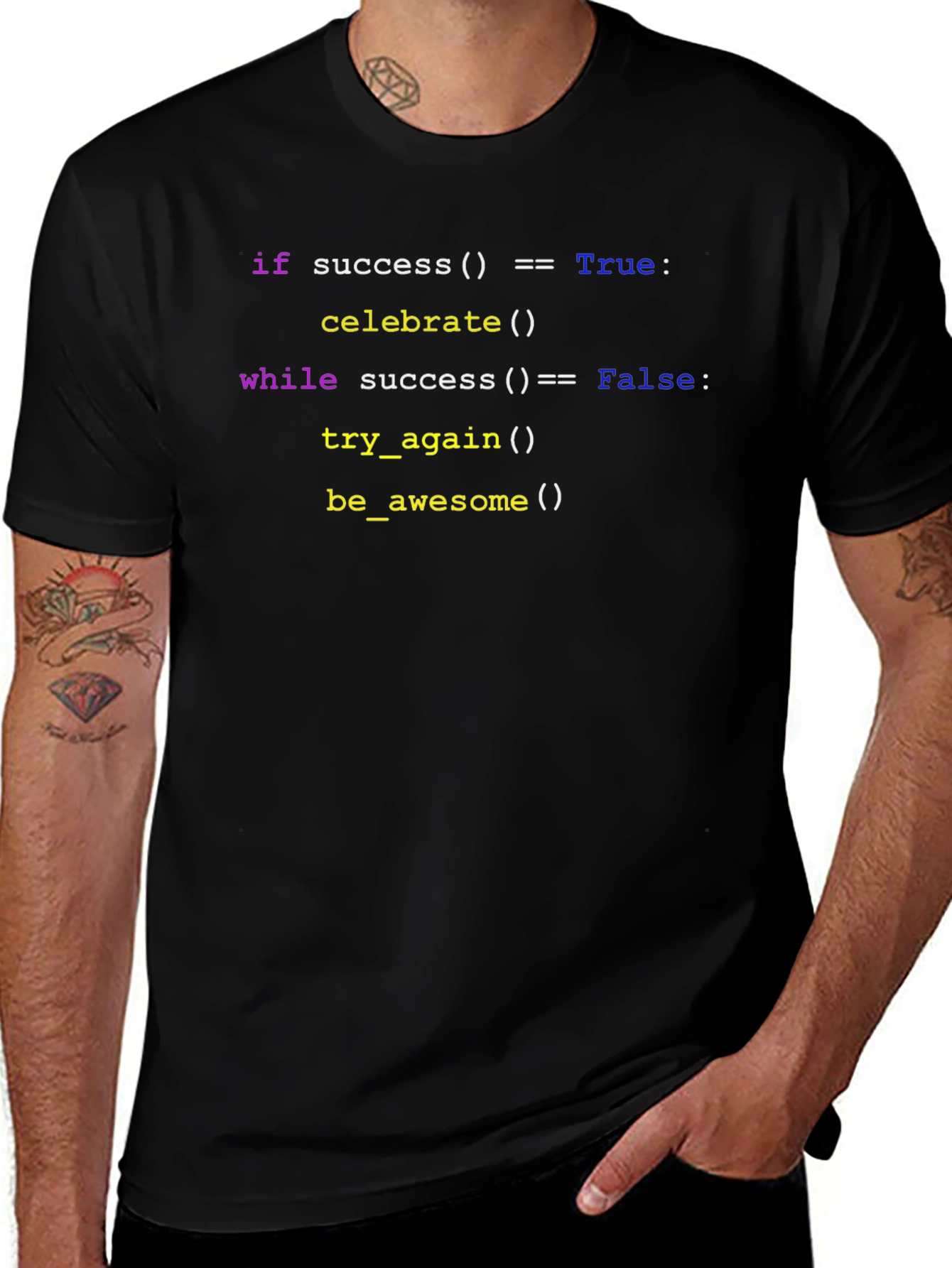 Coders Tee: Success Algorithm T-Shirt
