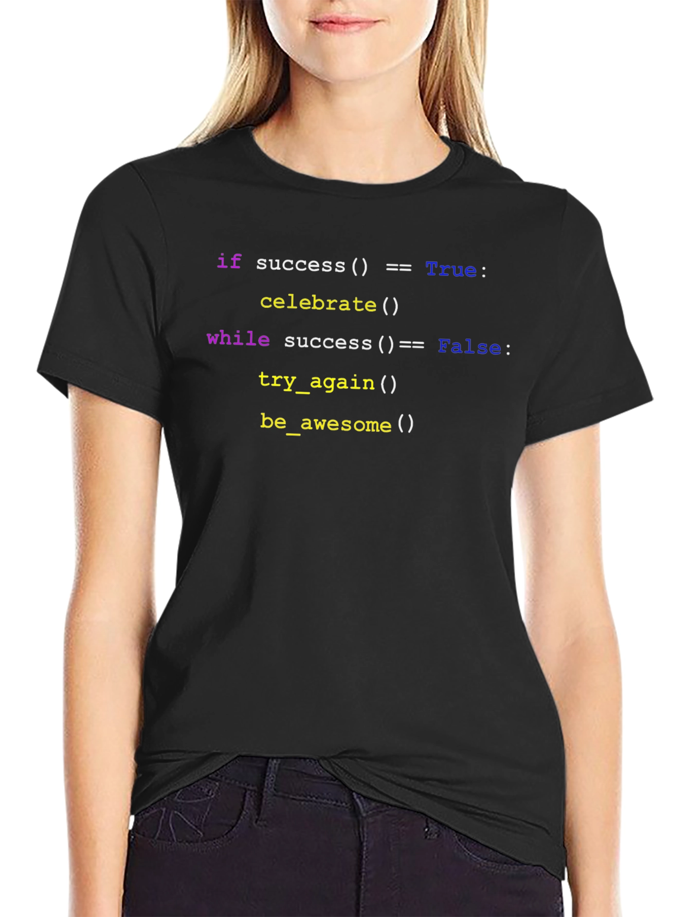 Coders Tee: Success Algorithm T-Shirt
