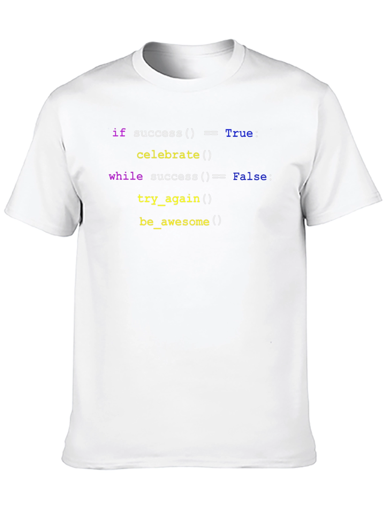 Coders Tee: Success Algorithm T-Shirt