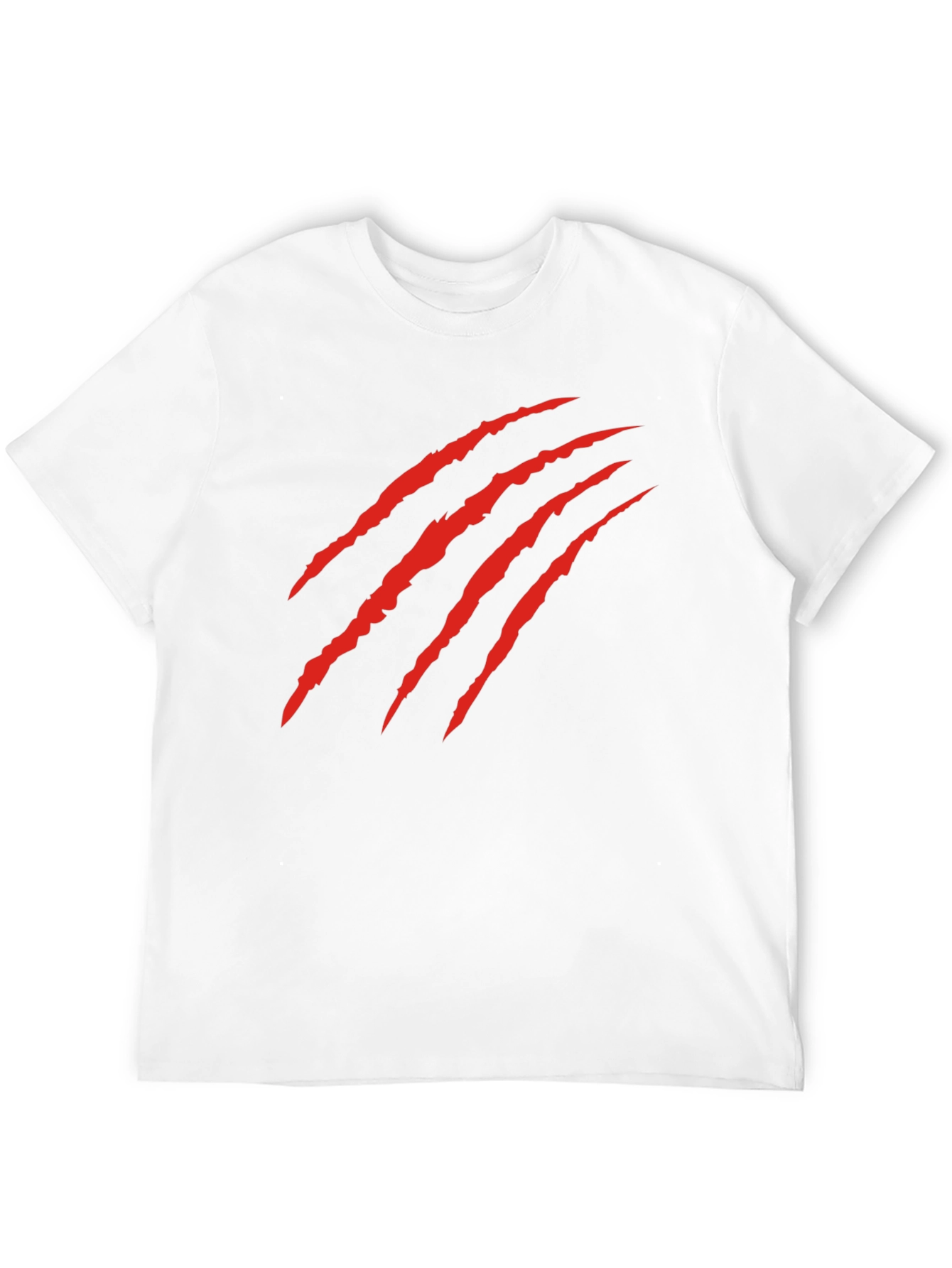 Claw Mark Graphic T-Shirt - Bold Statement Tee