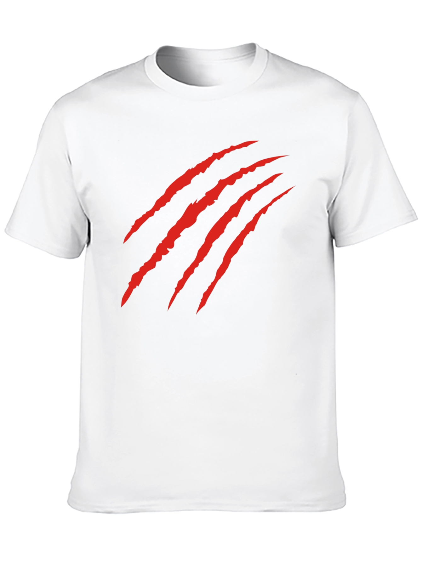 Claw Mark Graphic T-Shirt - Bold Statement Tee