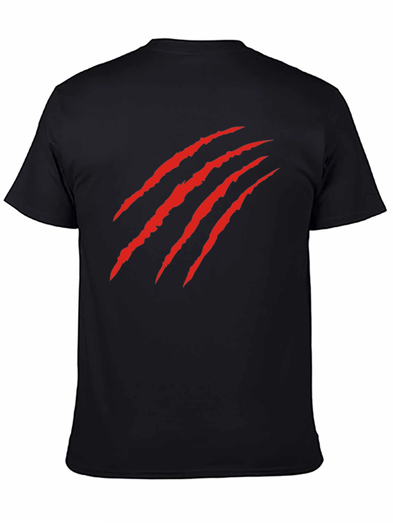 Claw Mark Graphic T-Shirt - Bold Statement Tee