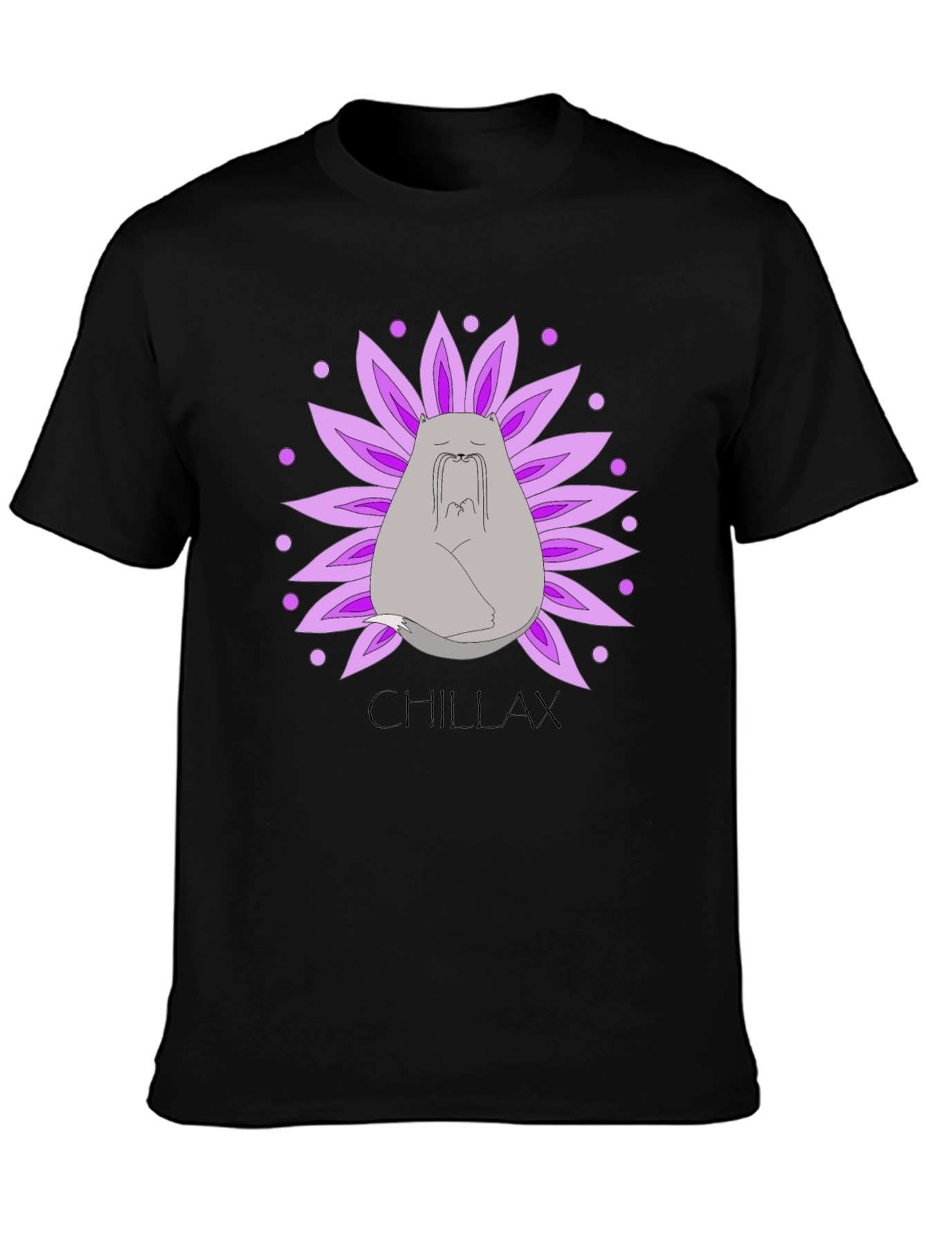 Chillax Cat Zen T-Shirt