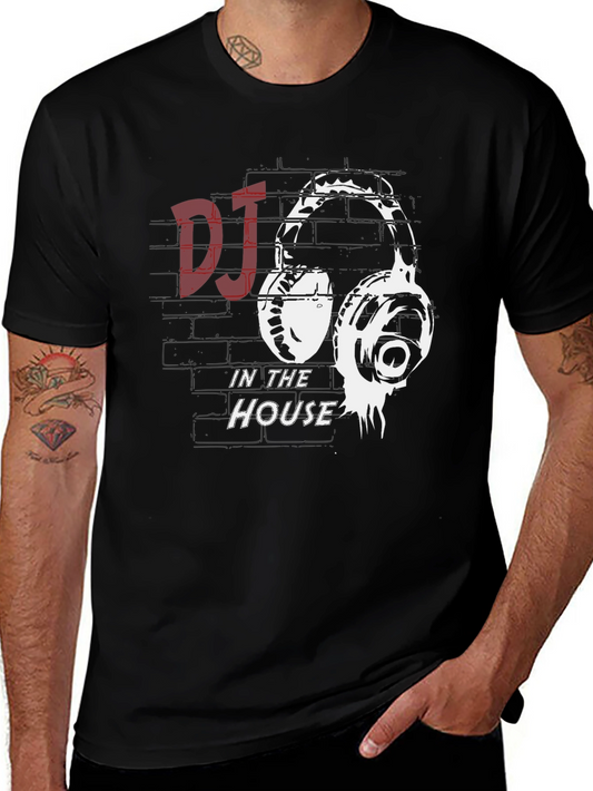 DJ in the House Graphic Tee - Music Lovers T-Shirt