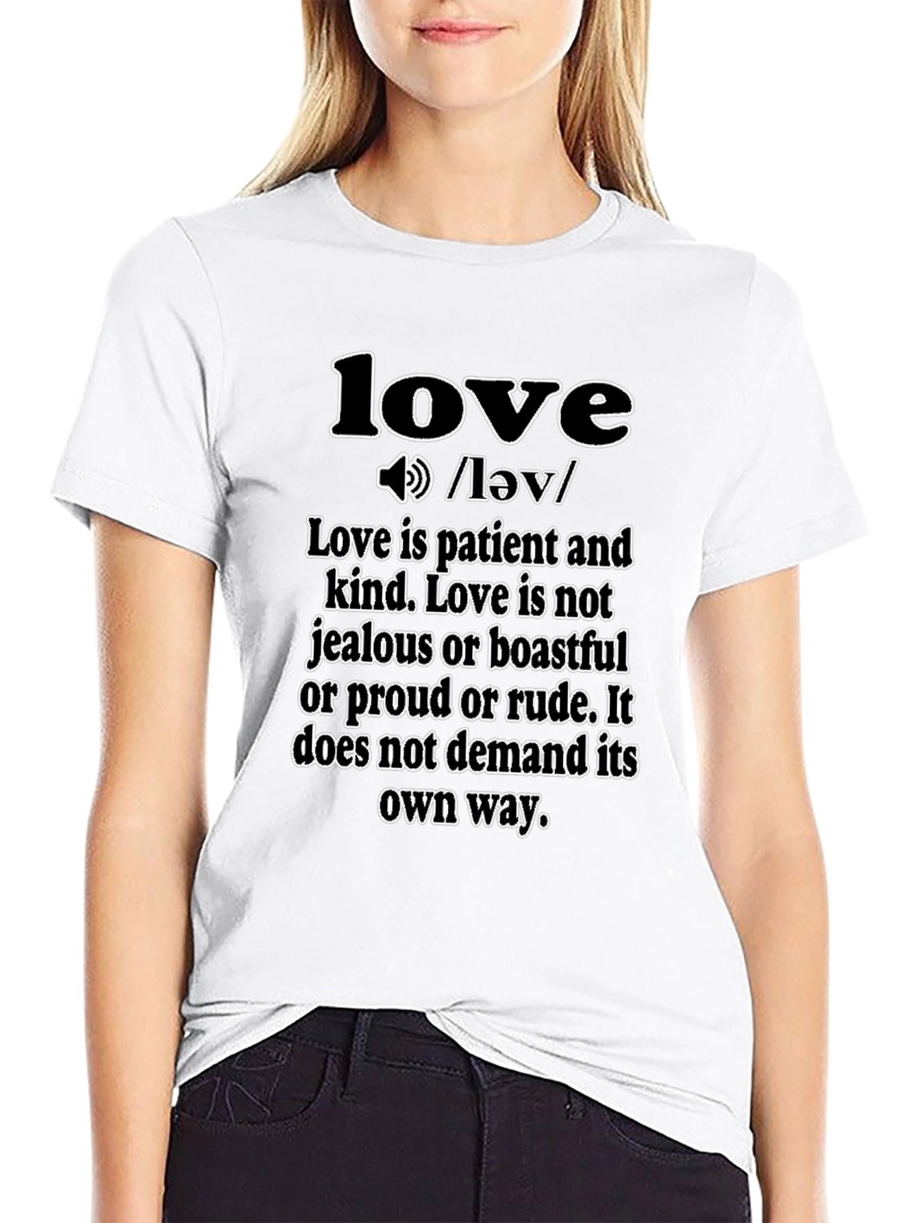 Love Definition Graphic T-Shirt