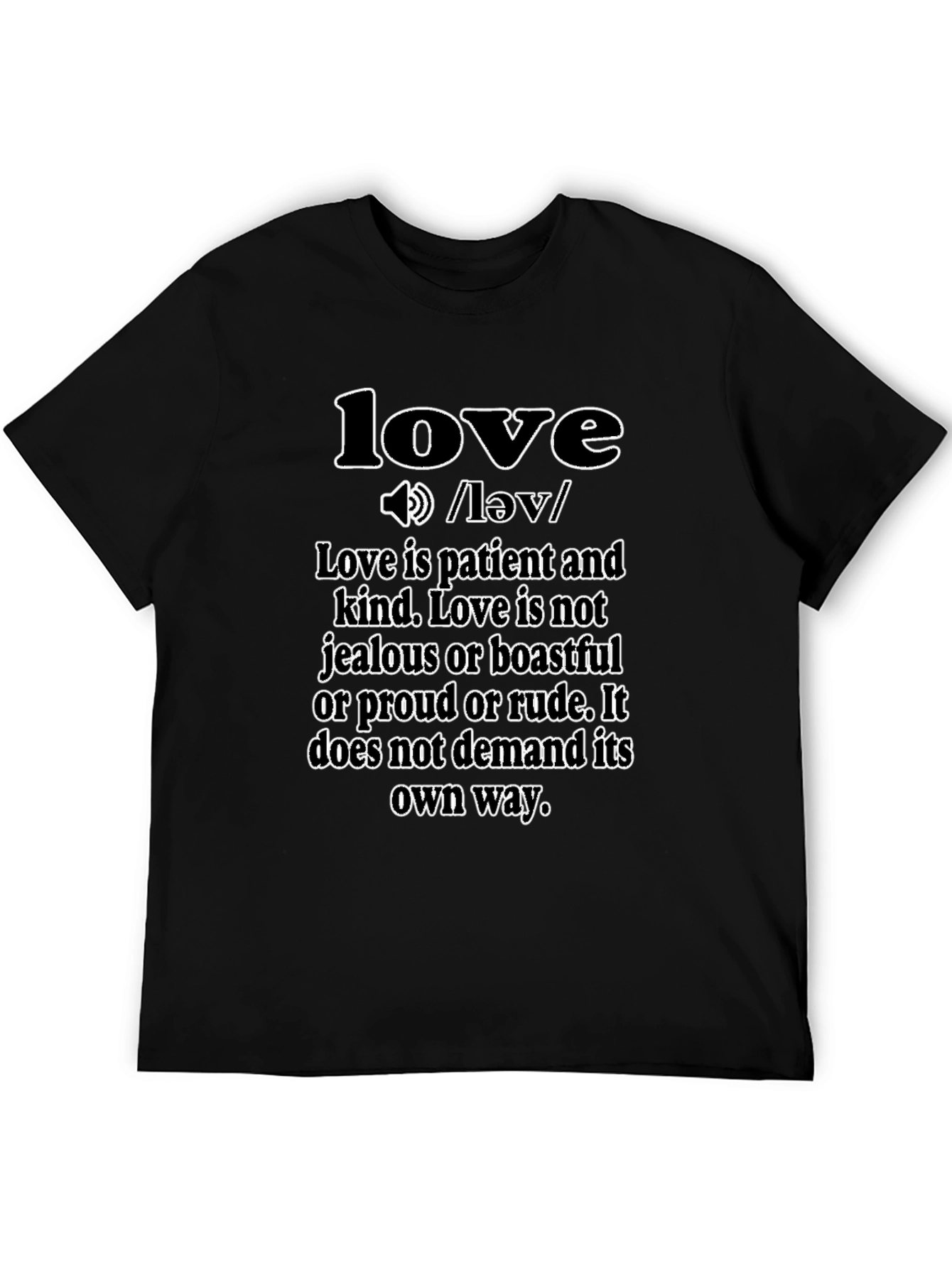 Love Definition Graphic T-Shirt