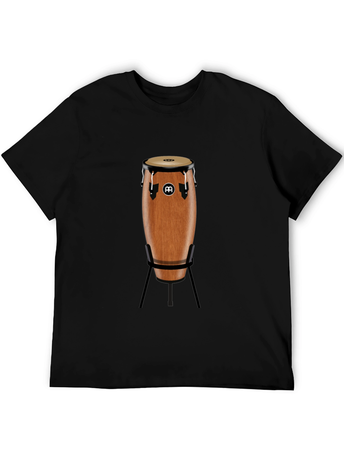 Conga Drum Graphic T-Shirt - Percussion Lover Tee