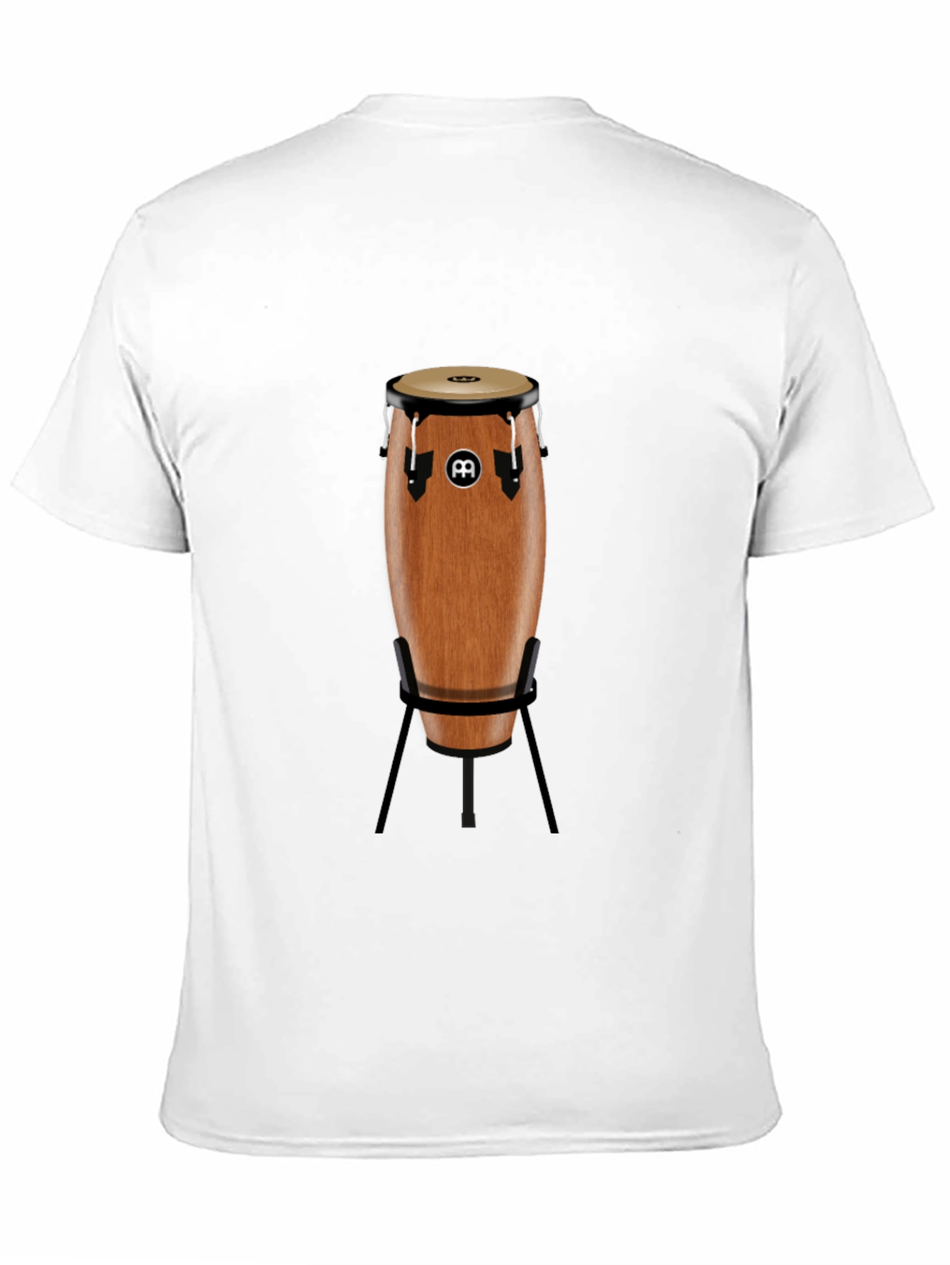 Conga Drum Graphic T-Shirt - Percussion Lover Tee