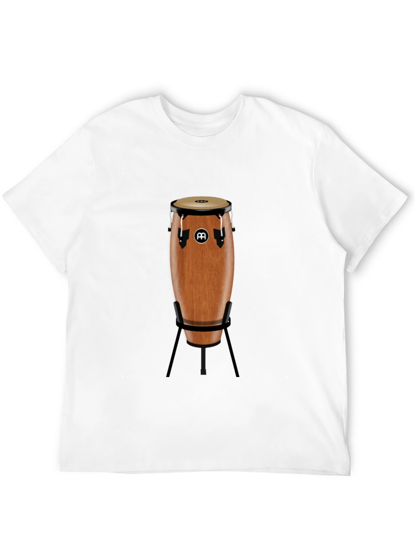 Conga Drum Graphic T-Shirt - Percussion Lover Tee