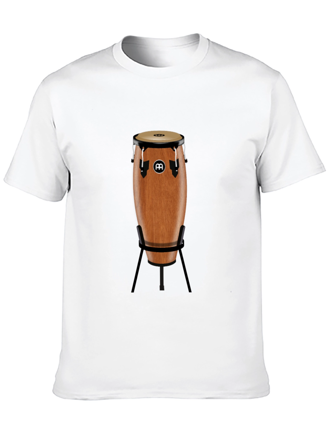 Conga Drum Graphic T-Shirt - Percussion Lover Tee
