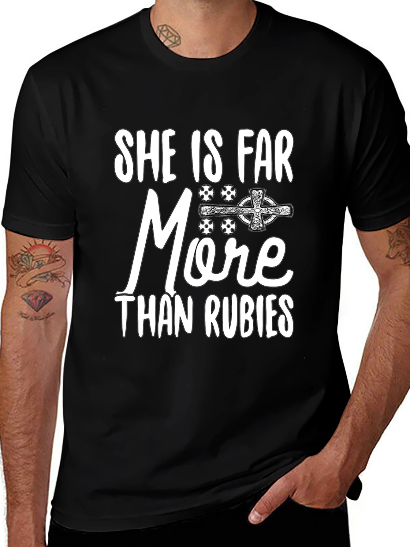 She Is Far More Than Rubies Graphic Tee