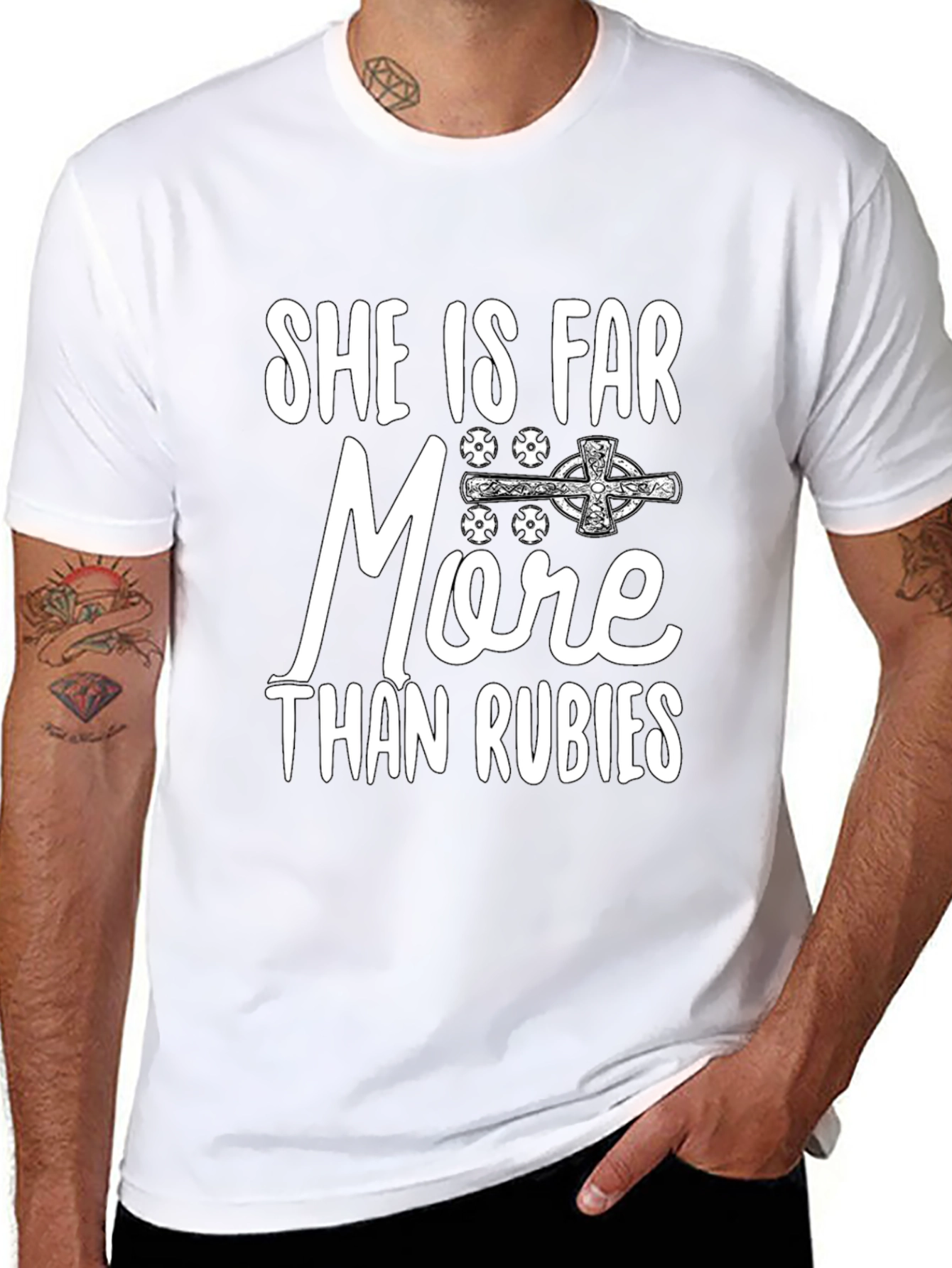 She Is Far More Than Rubies Graphic Tee