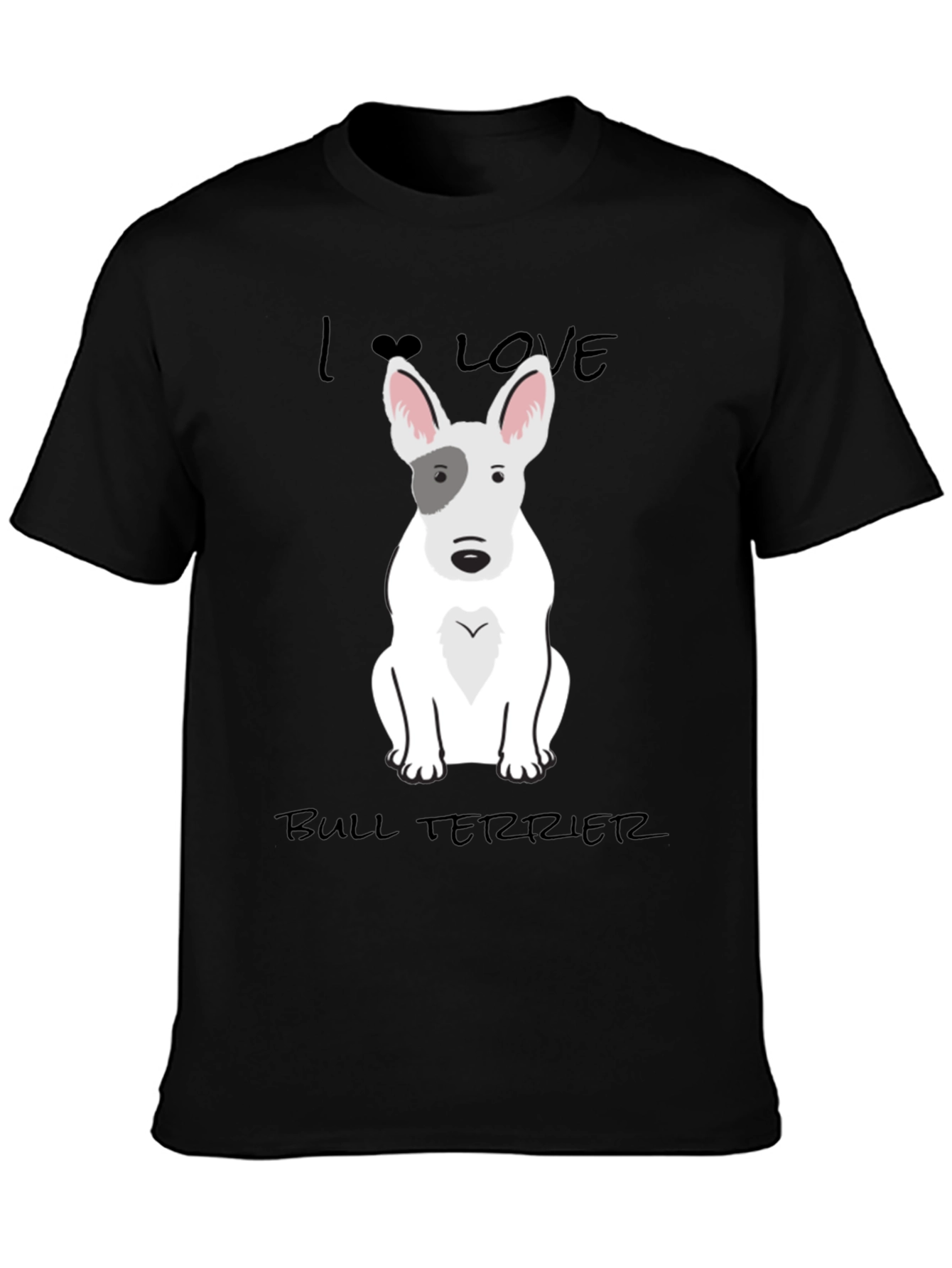I Love Bull Terriers T-Shirt