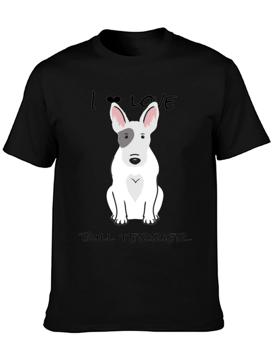I Love Bull Terriers T-Shirt