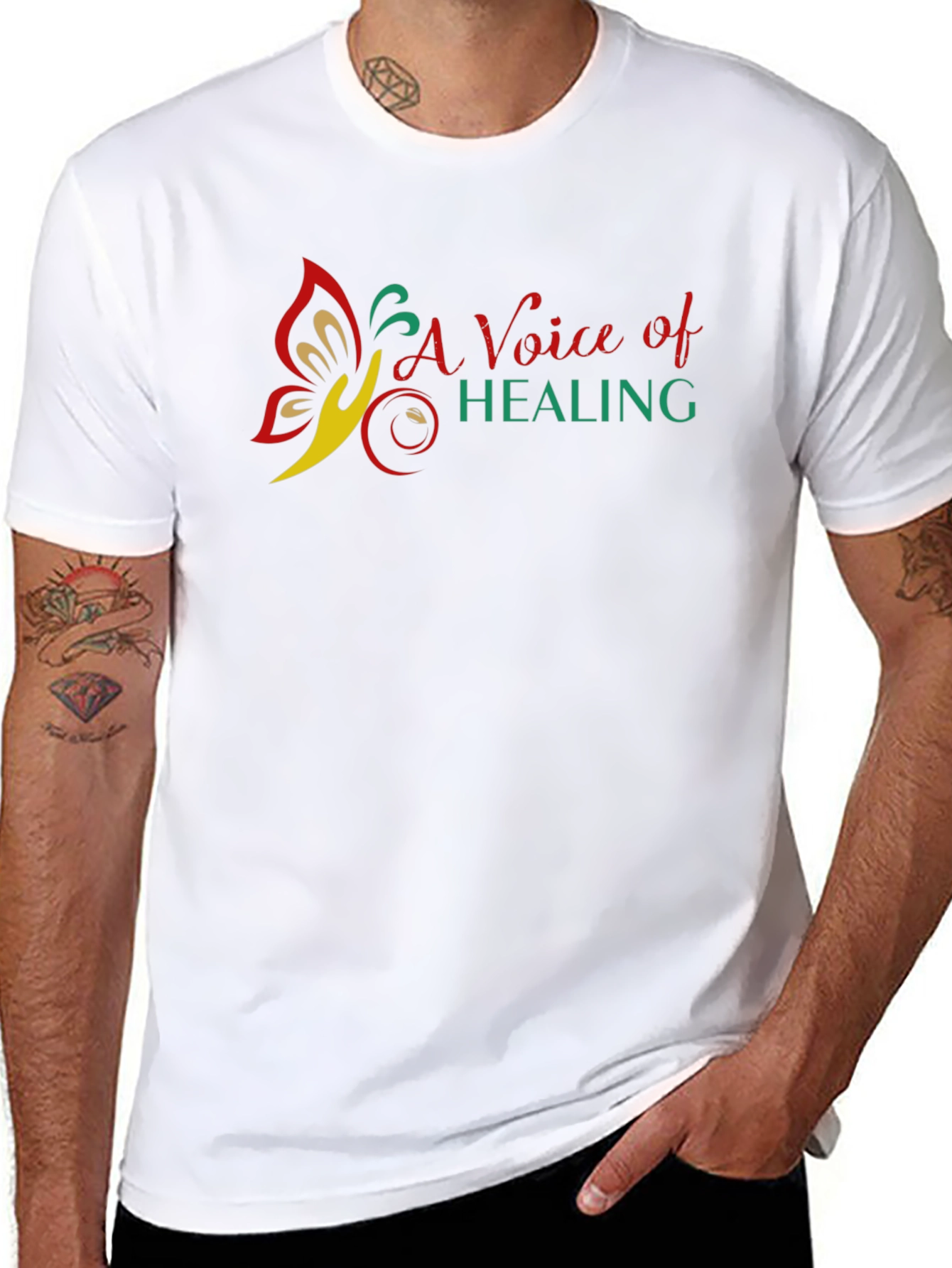 Voice of Healing Black T-Shirt