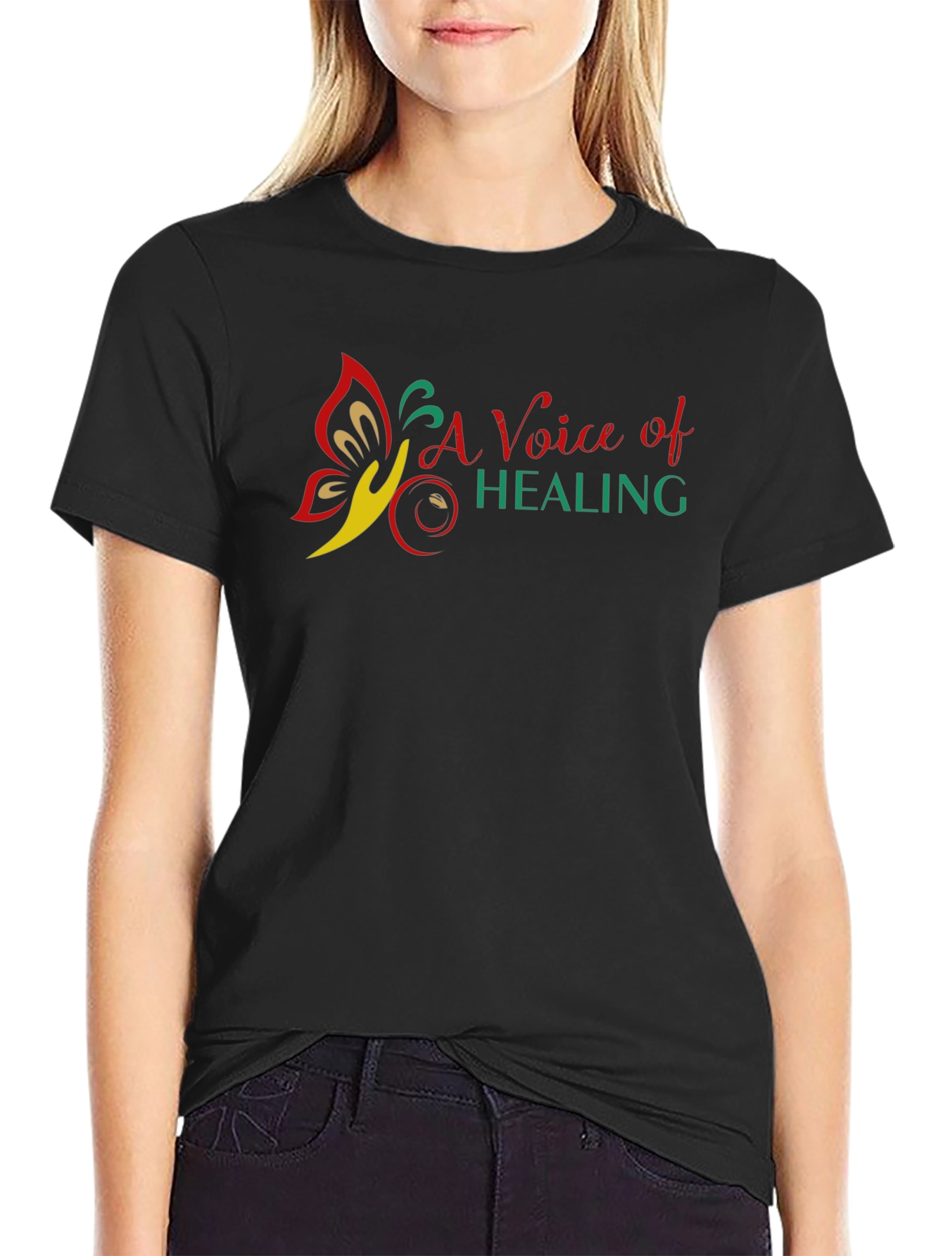 Voice of Healing Black T-Shirt