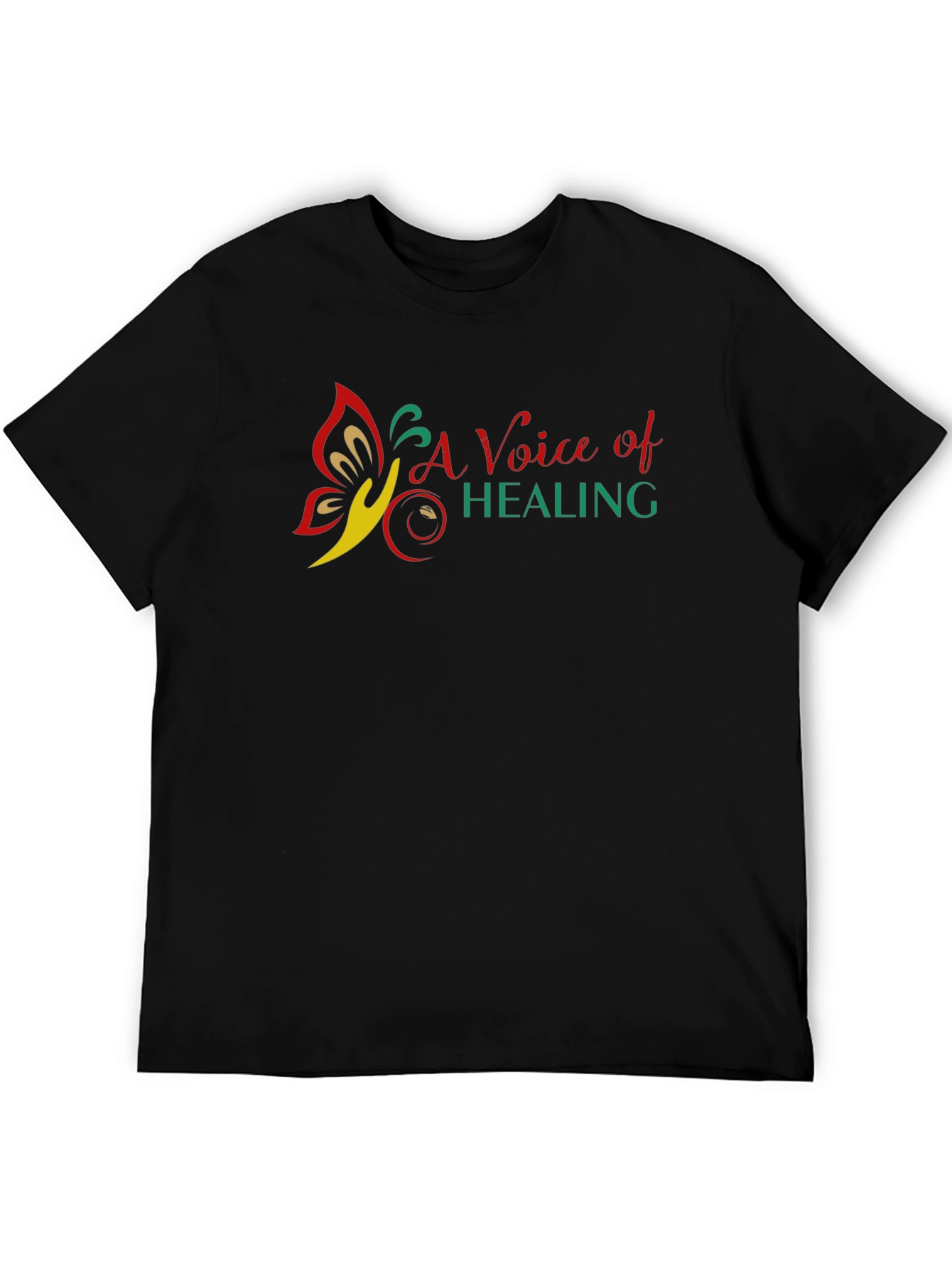 Voice of Healing Black T-Shirt