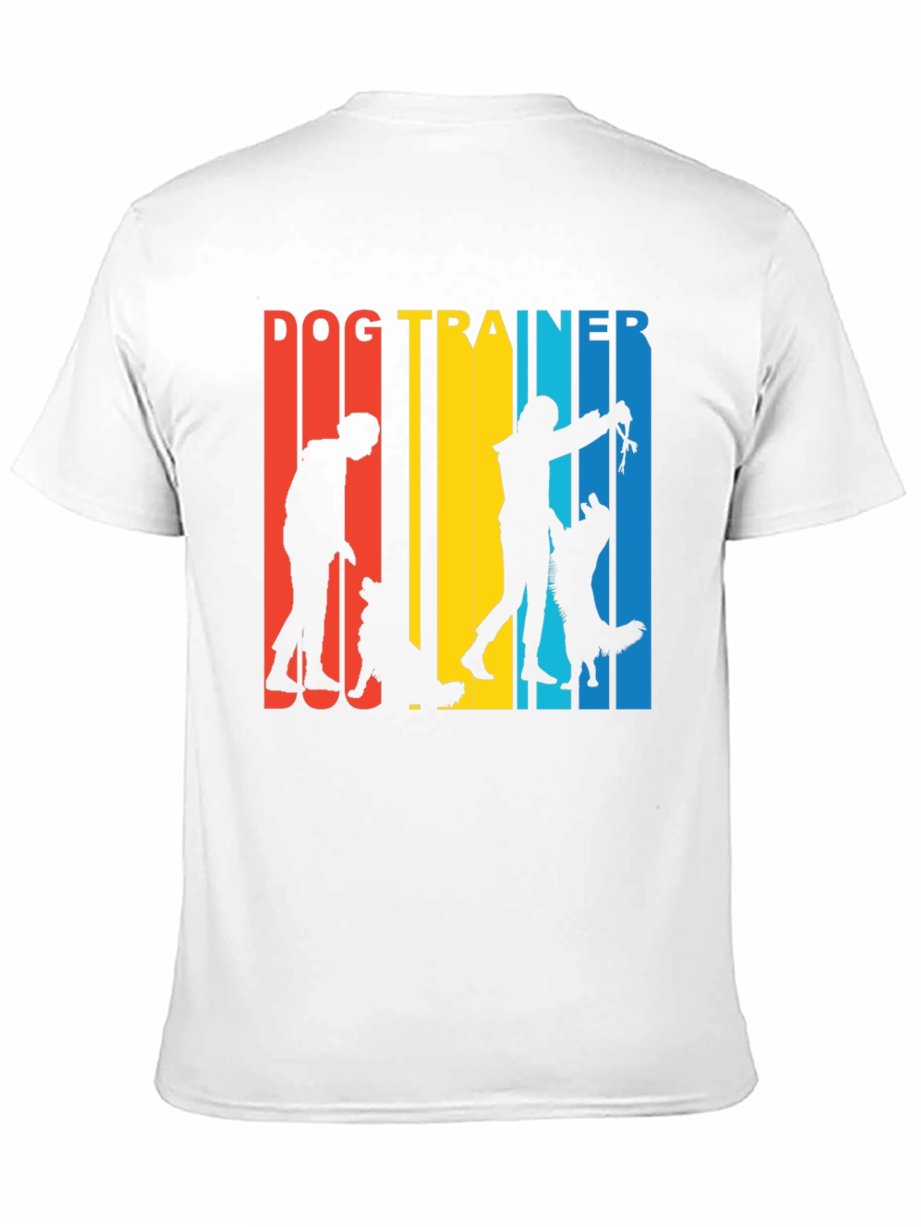 Dog Trainer Retro T-Shirt - Training Dogs Tee