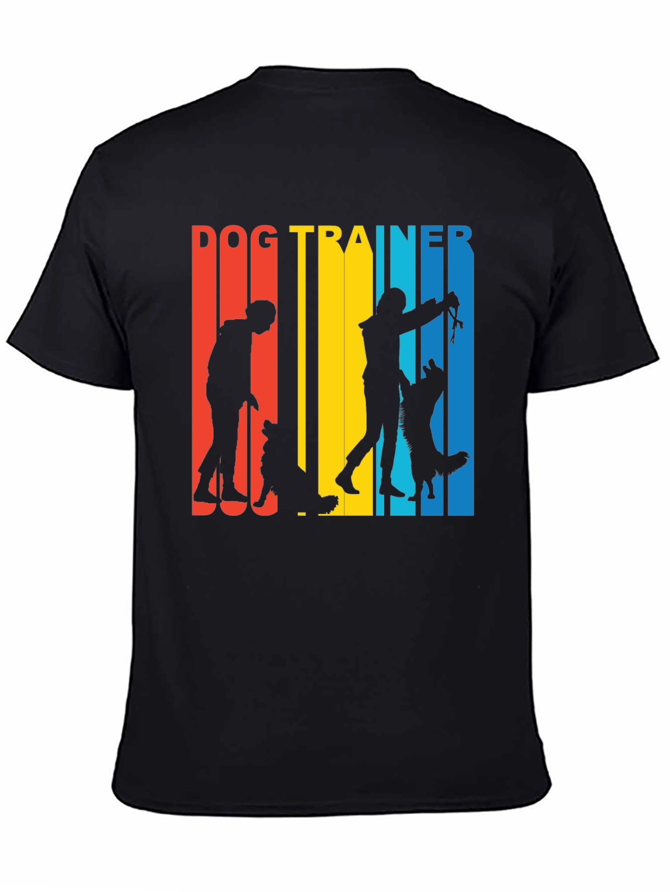 Dog Trainer Retro T-Shirt - Training Dogs Tee