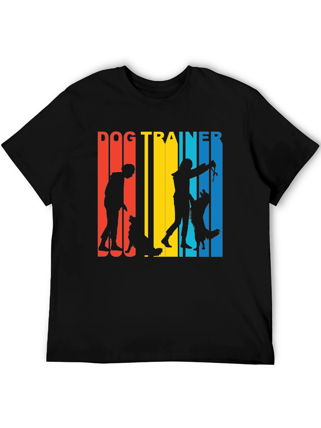 Dog Trainer Retro T-Shirt - Training Dogs Tee