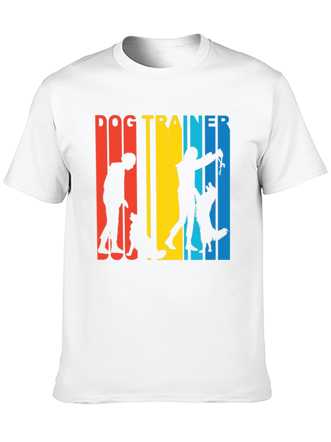Dog Trainer Retro T-Shirt - Training Dogs Tee