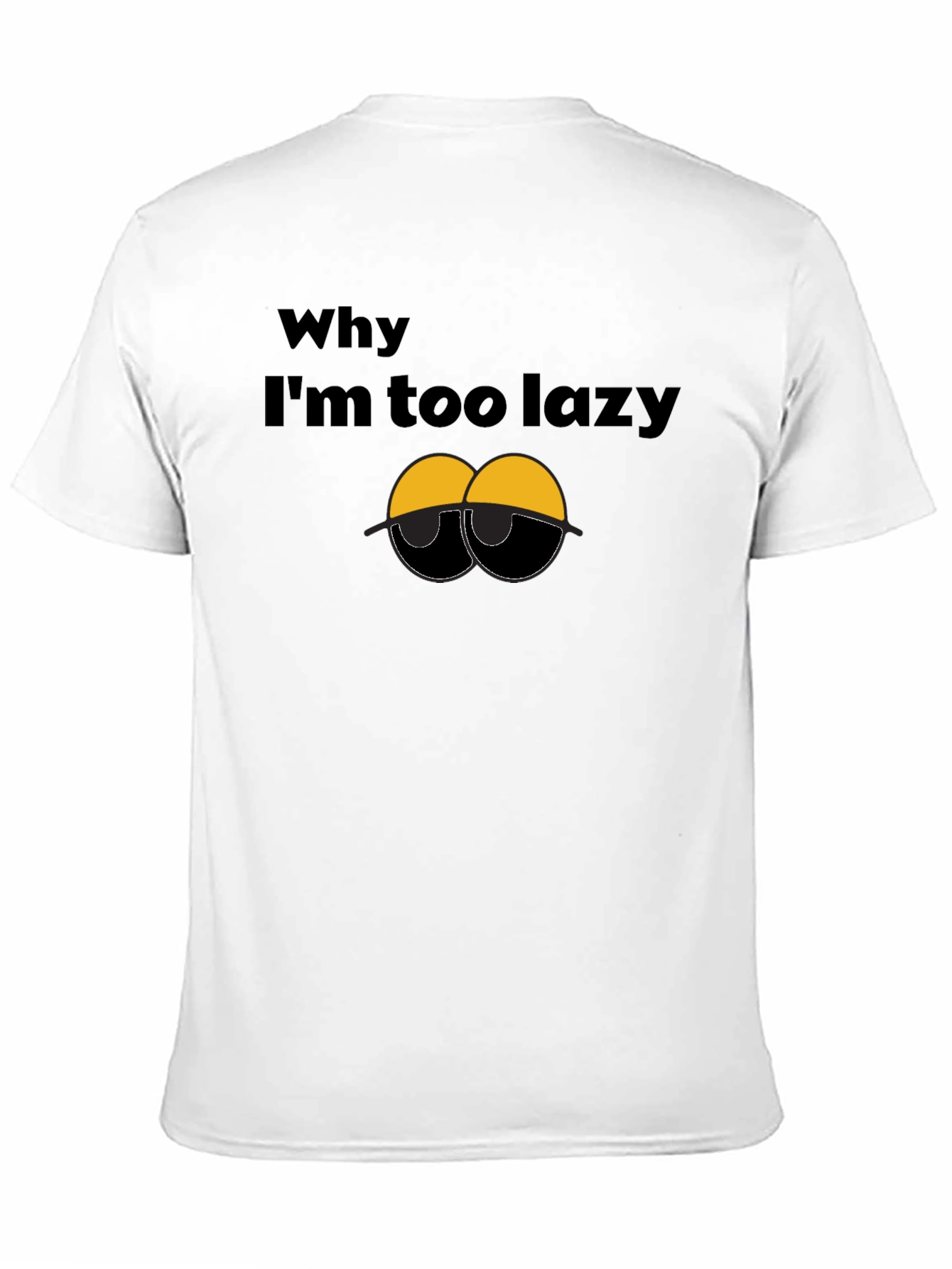 Lazy Eyes T-Shirt - Funny Graphic Tee