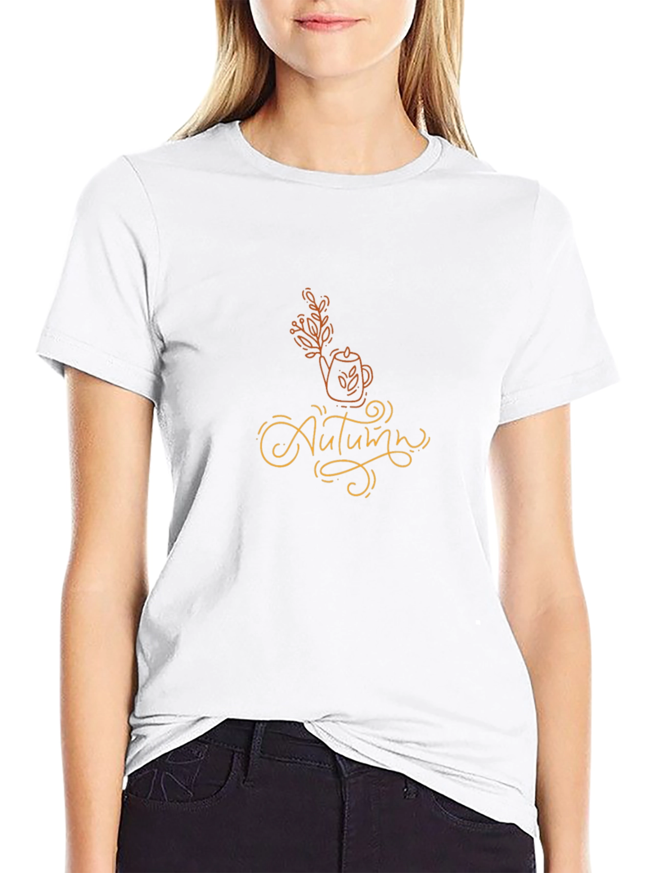 Autumn Tea T-Shirt - Stylish Fall Design