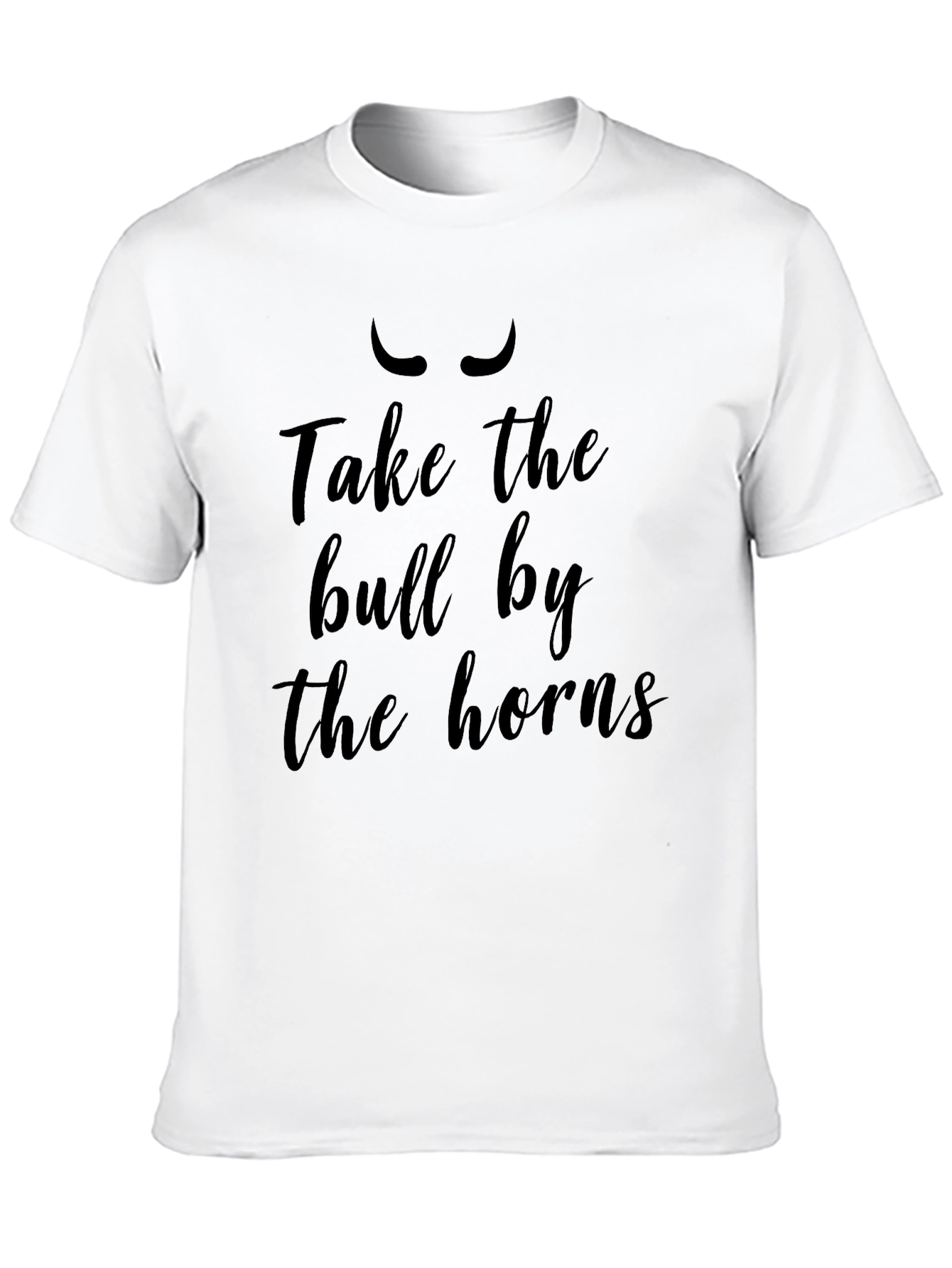 Take The Bull By The Horns Graphic T-Shirt