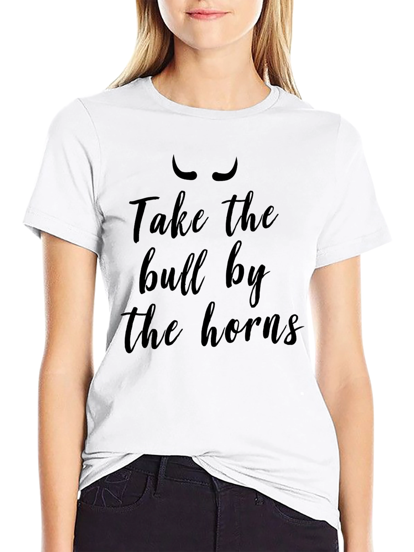 Take The Bull By The Horns Graphic T-Shirt