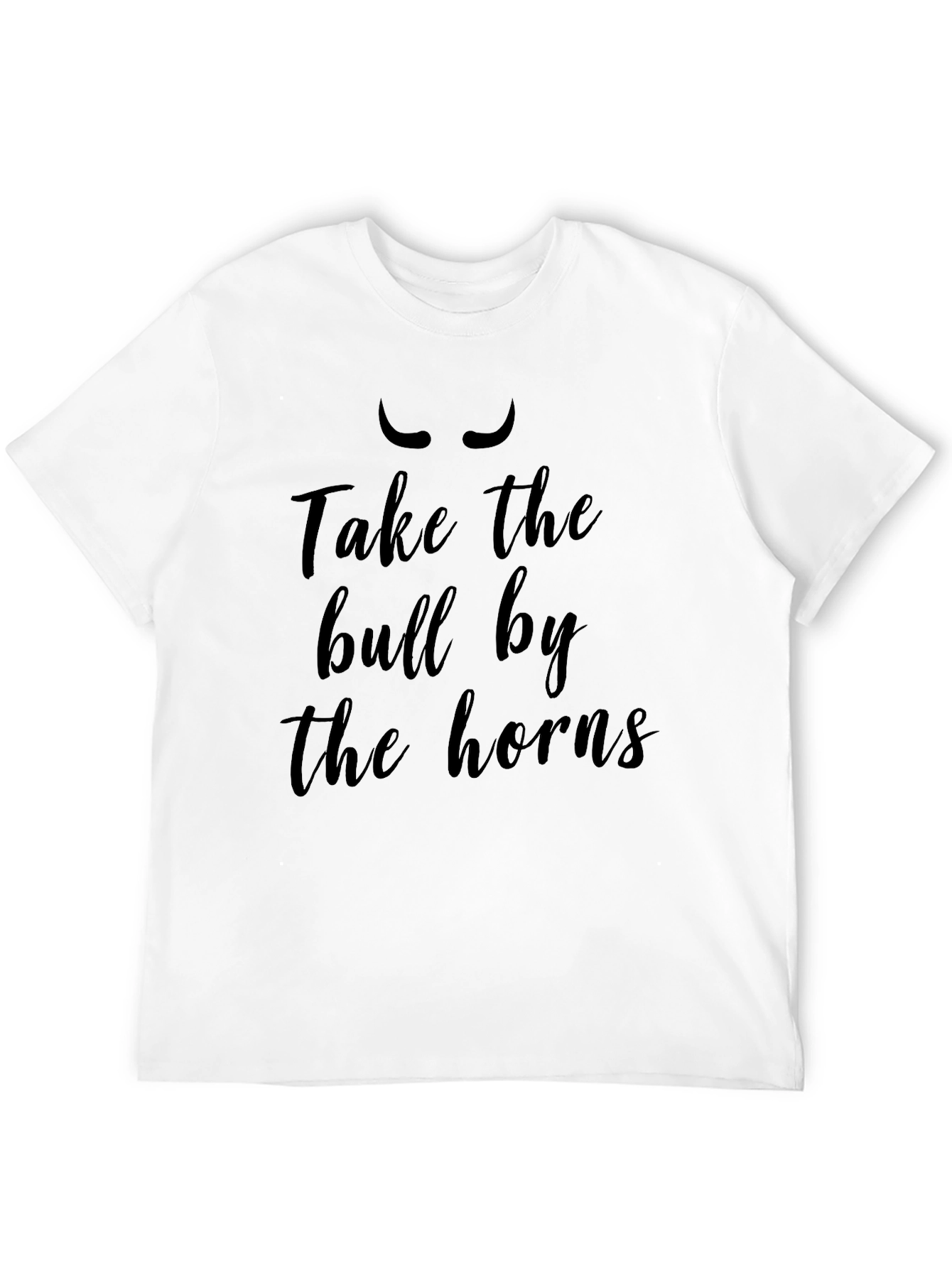 Take The Bull By The Horns Graphic T-Shirt