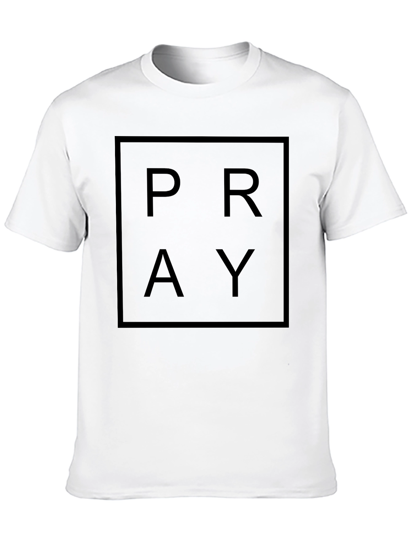 Pray Graphic T-Shirt - Soft Cotton Blend