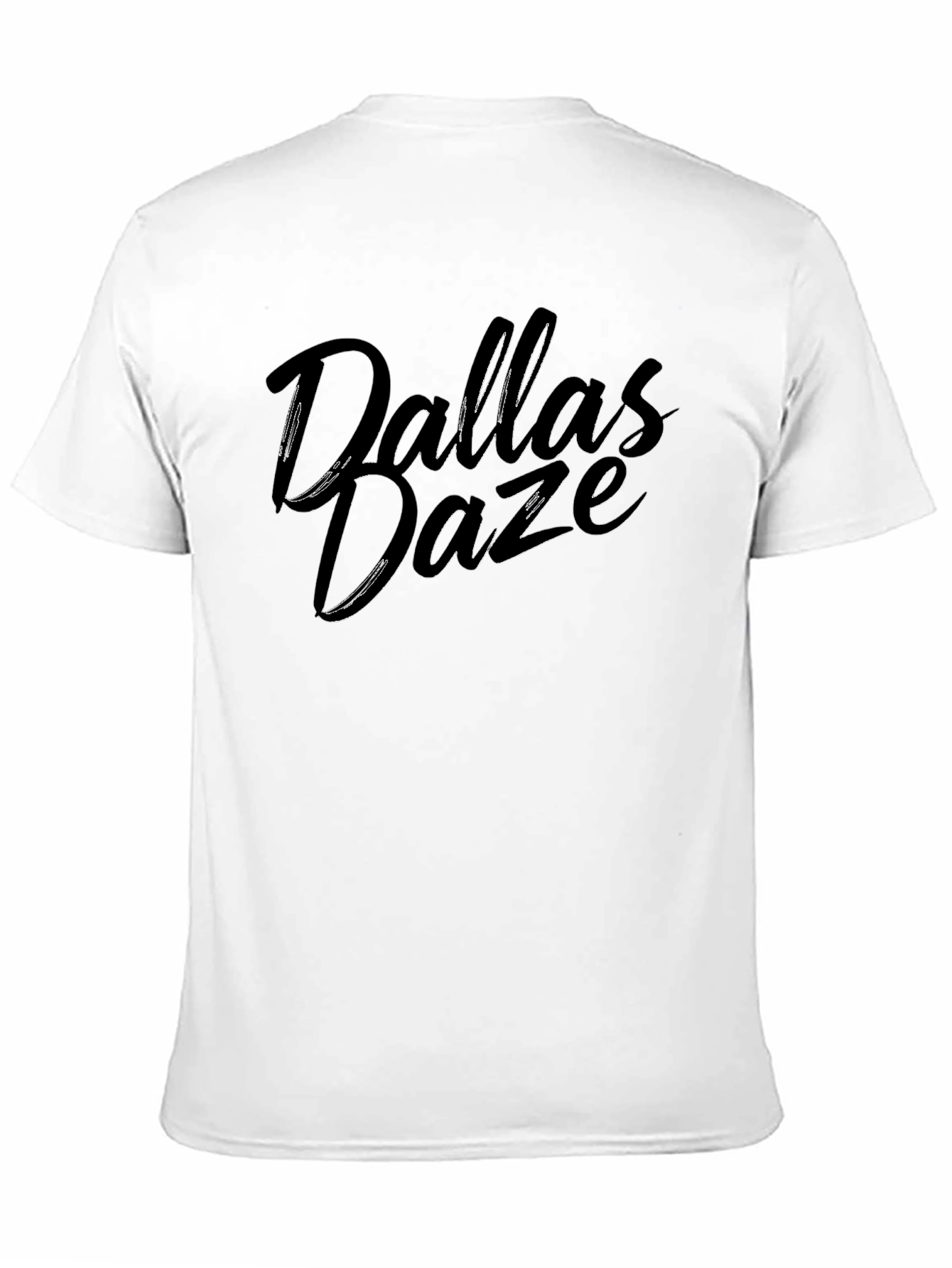Dallas Daze Black Graphic Tee - Casual Style