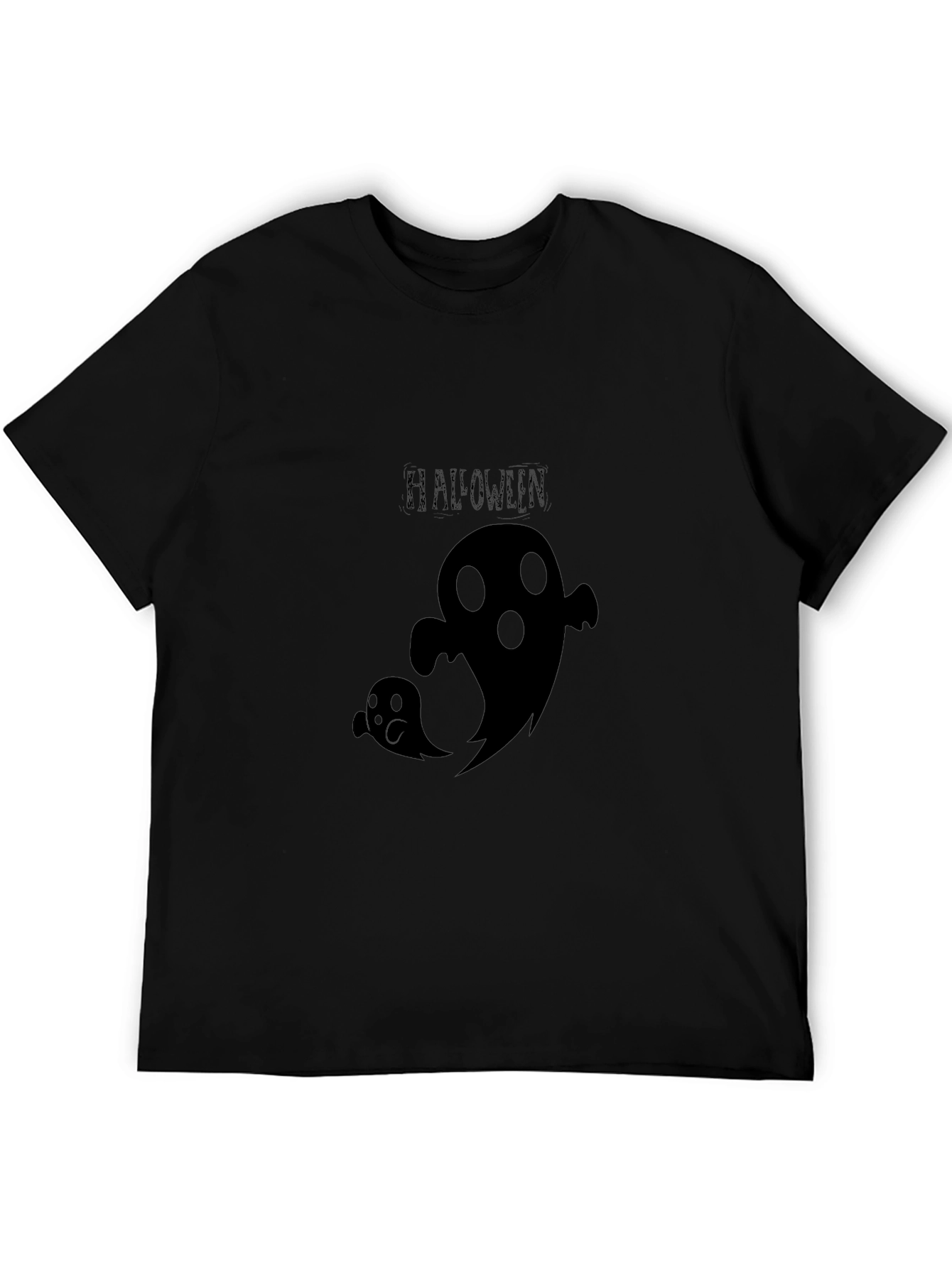 Halloween Ghost Graphic Tee - Spooky Season Shirt