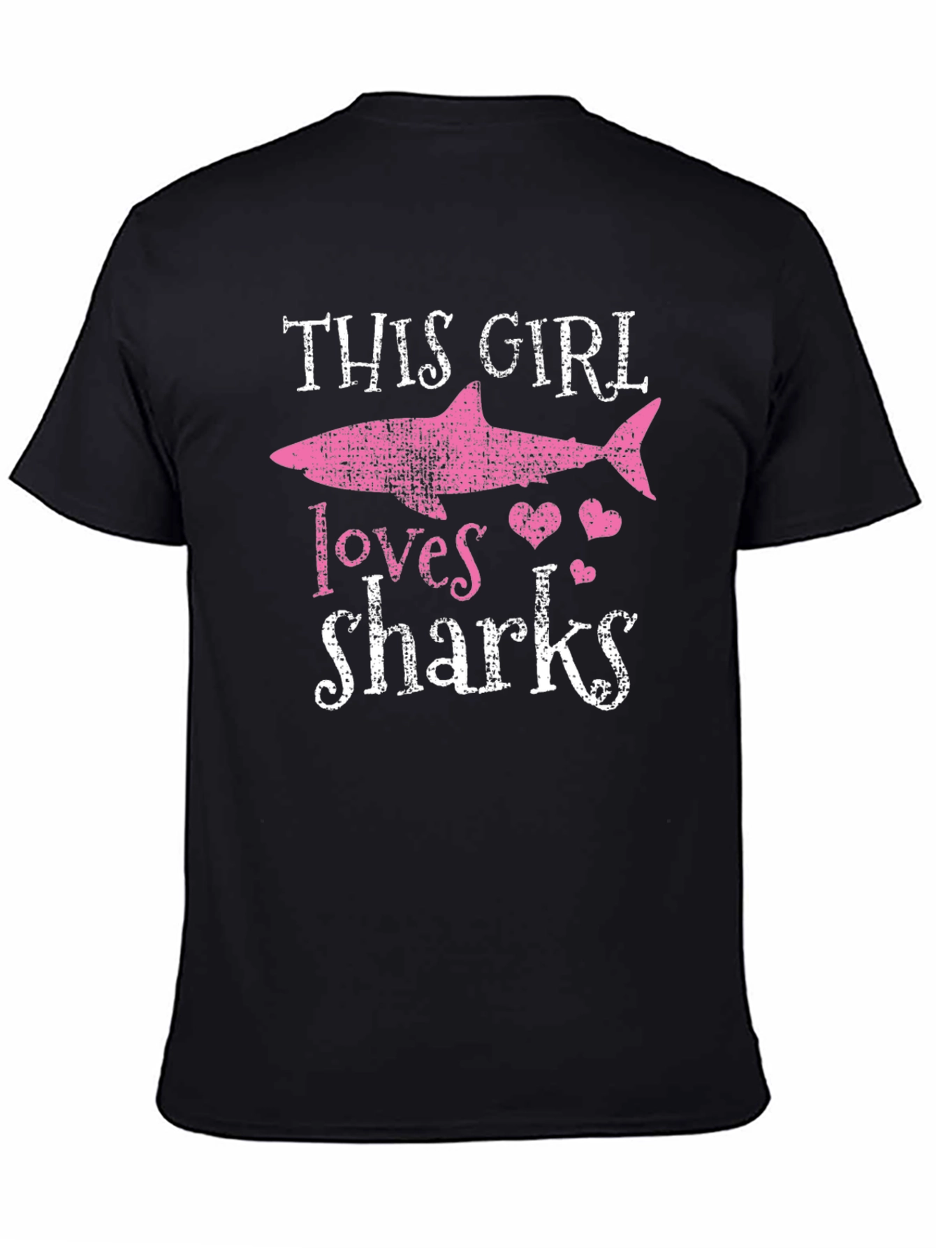 This Girl Loves Sharks Graphic Tee