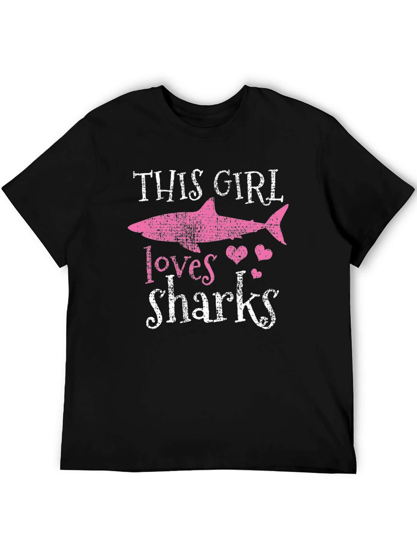 This Girl Loves Sharks Graphic Tee