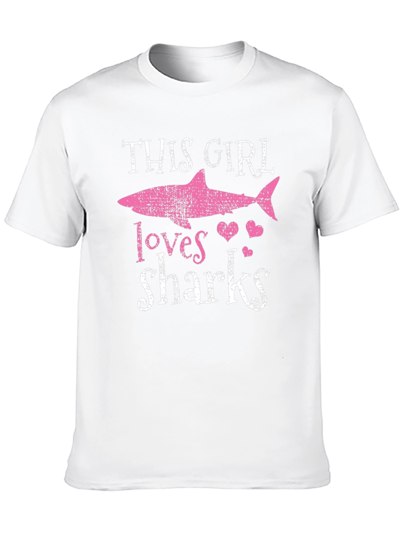 This Girl Loves Sharks Graphic Tee