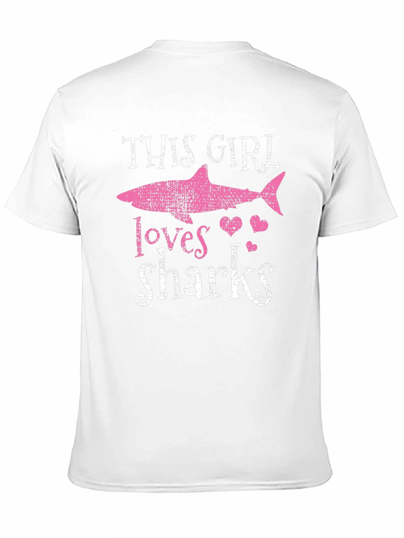 This Girl Loves Sharks Graphic Tee