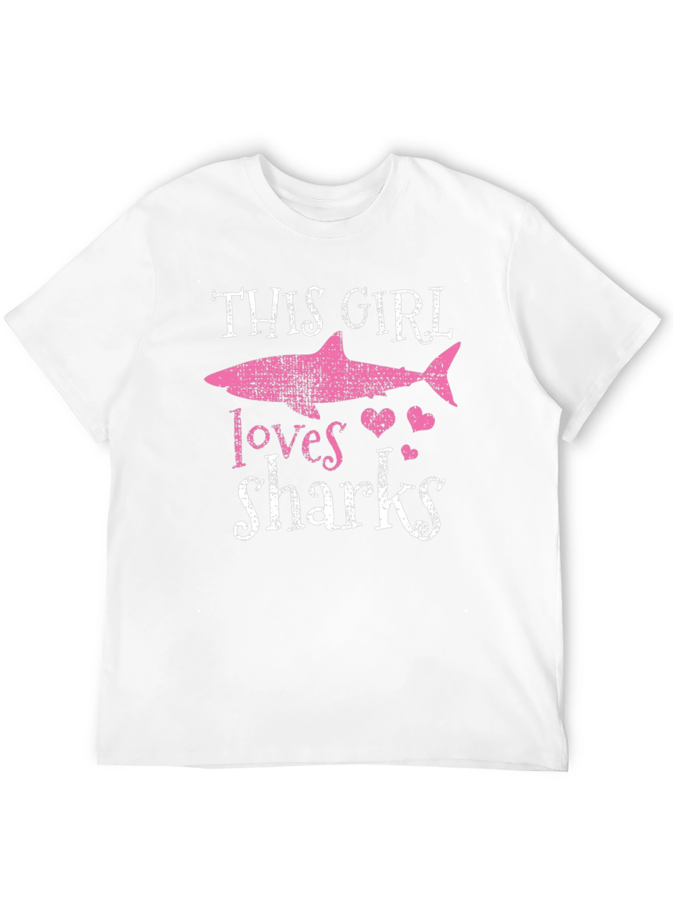 This Girl Loves Sharks Graphic Tee
