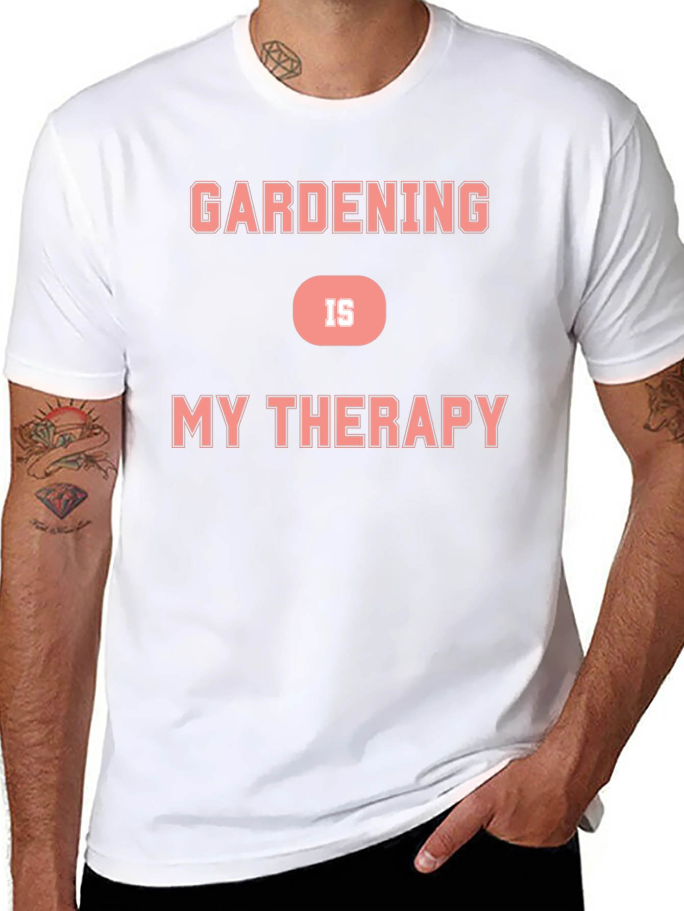 Gardening is My Therapy Graphic T-Shirt