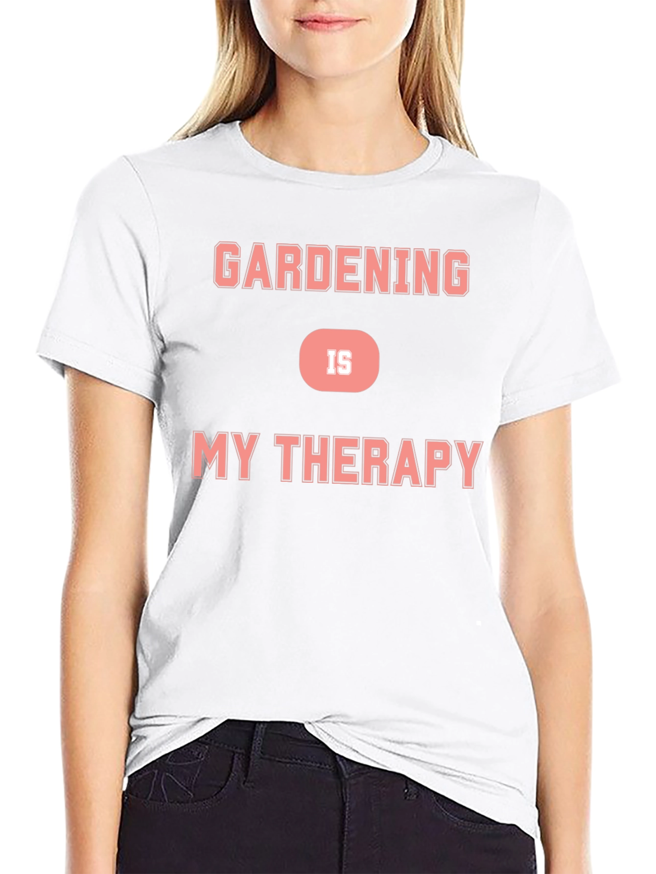 Gardening is My Therapy Graphic T-Shirt