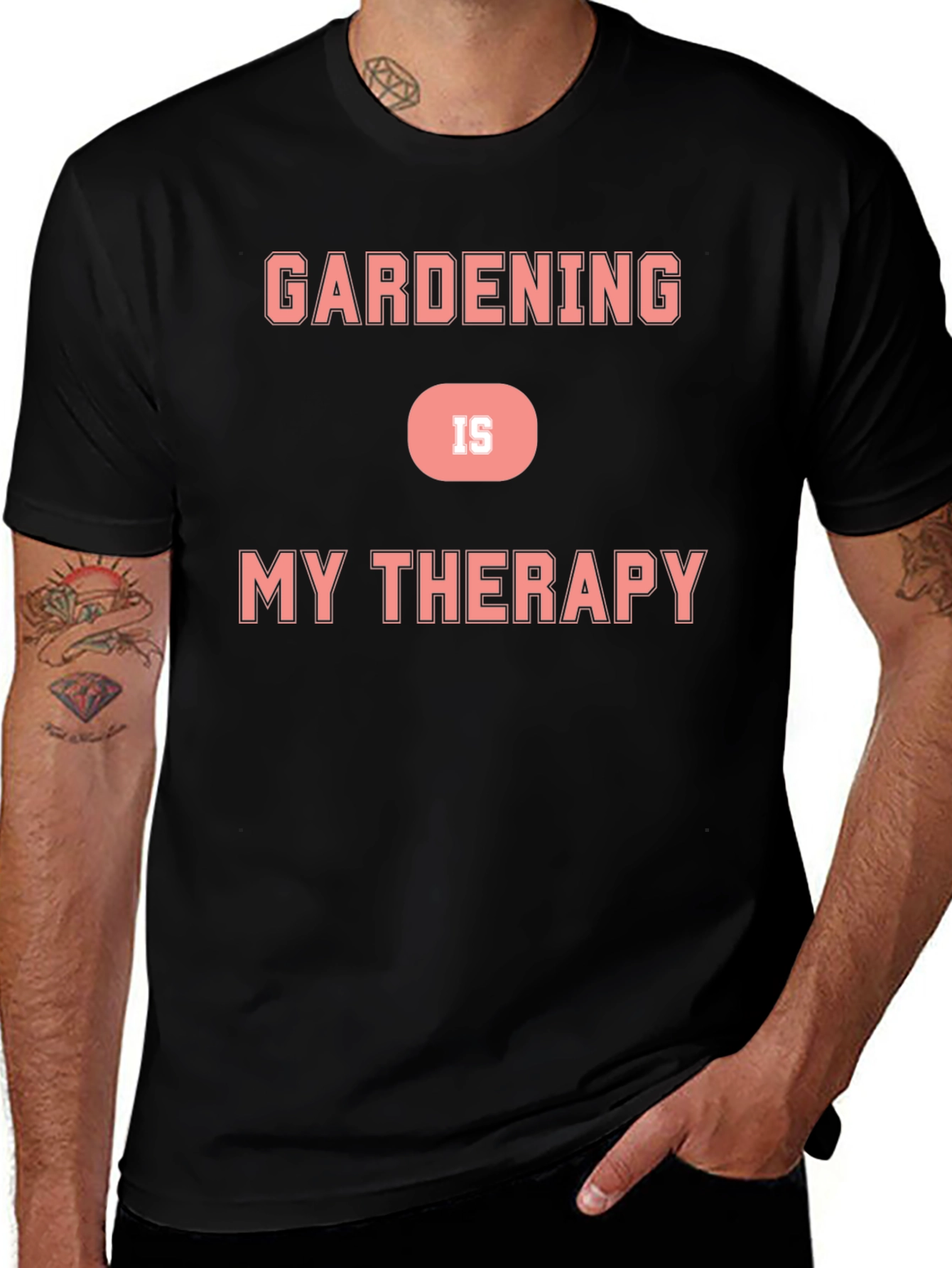 Gardening is My Therapy Graphic T-Shirt