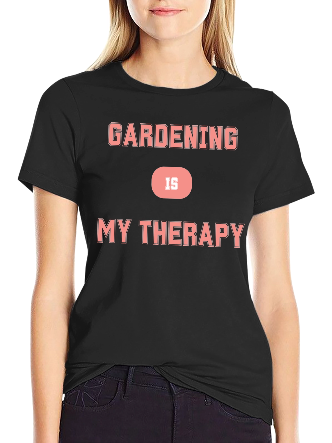 Gardening is My Therapy Graphic T-Shirt