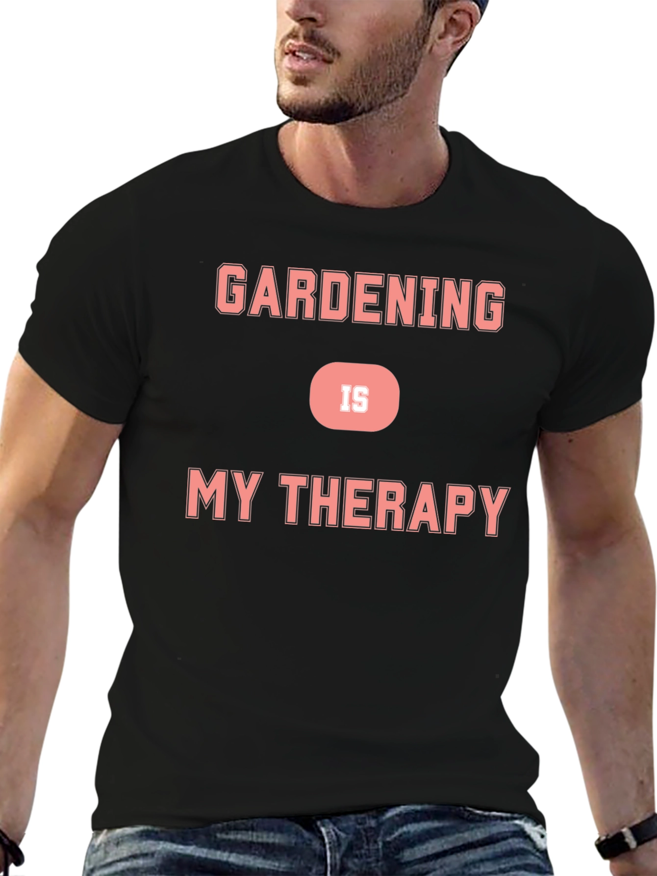 Gardening is My Therapy Graphic T-Shirt