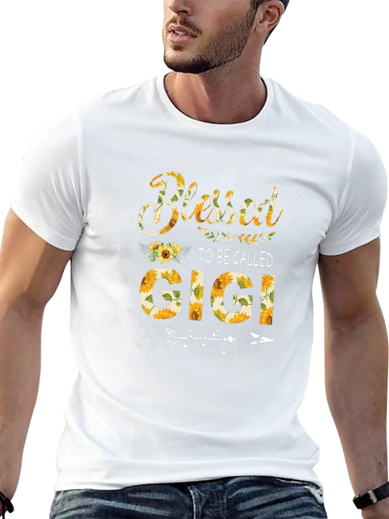 Blessed Gigi Sunflower Graphic Tee