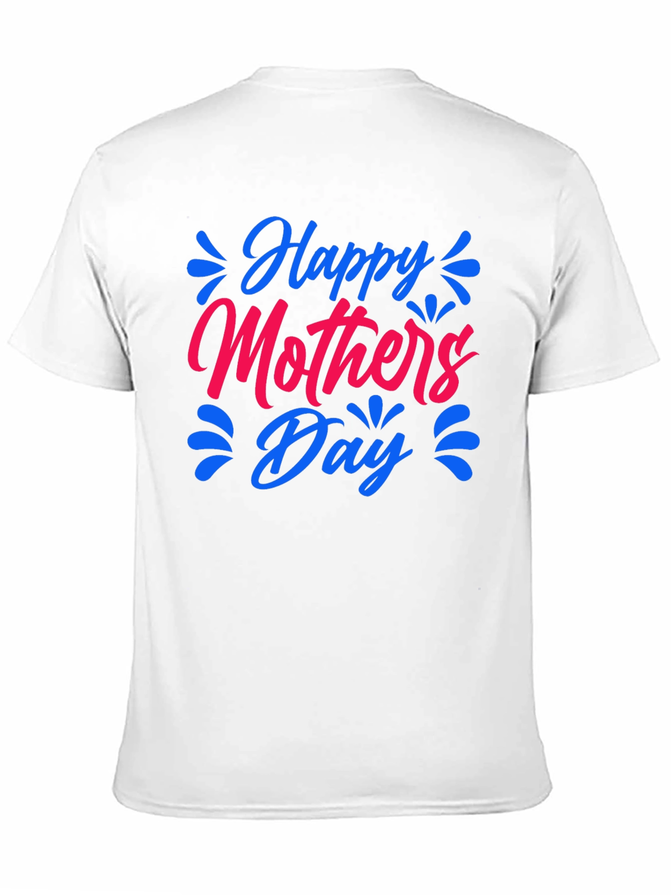 Happy Mothers Day Black T-Shirt
