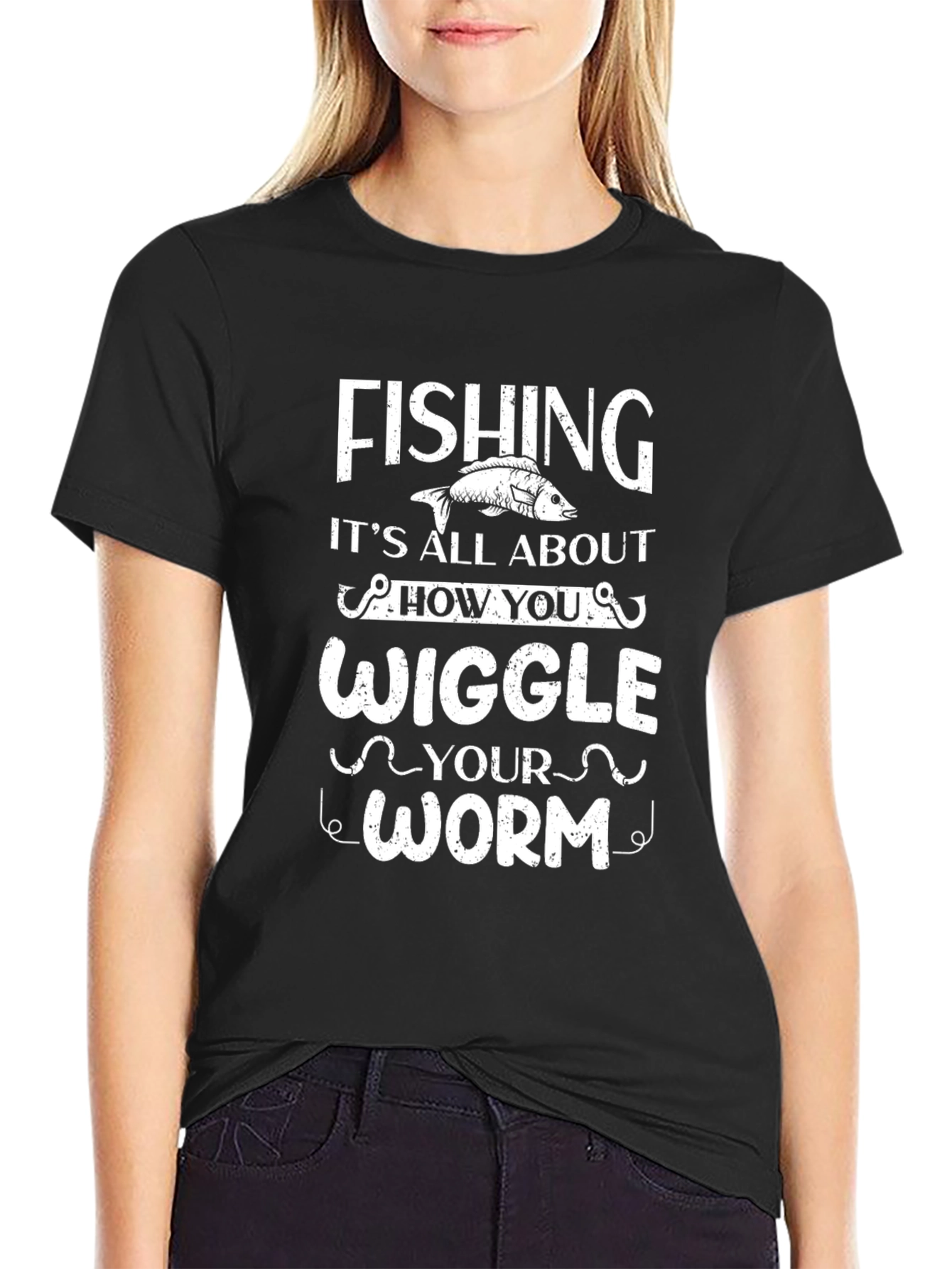 Fishing Wiggle Your Worm T-Shirt